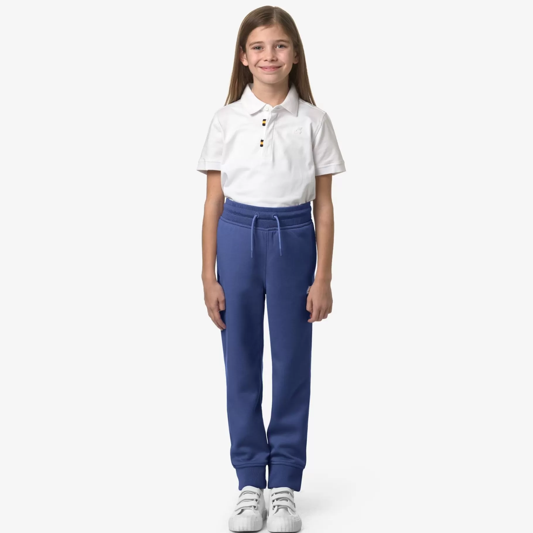 Trousers*K-WAY P. Mick Light Spacer - Pants - Sport Trousers - Boy - Blue Fiord