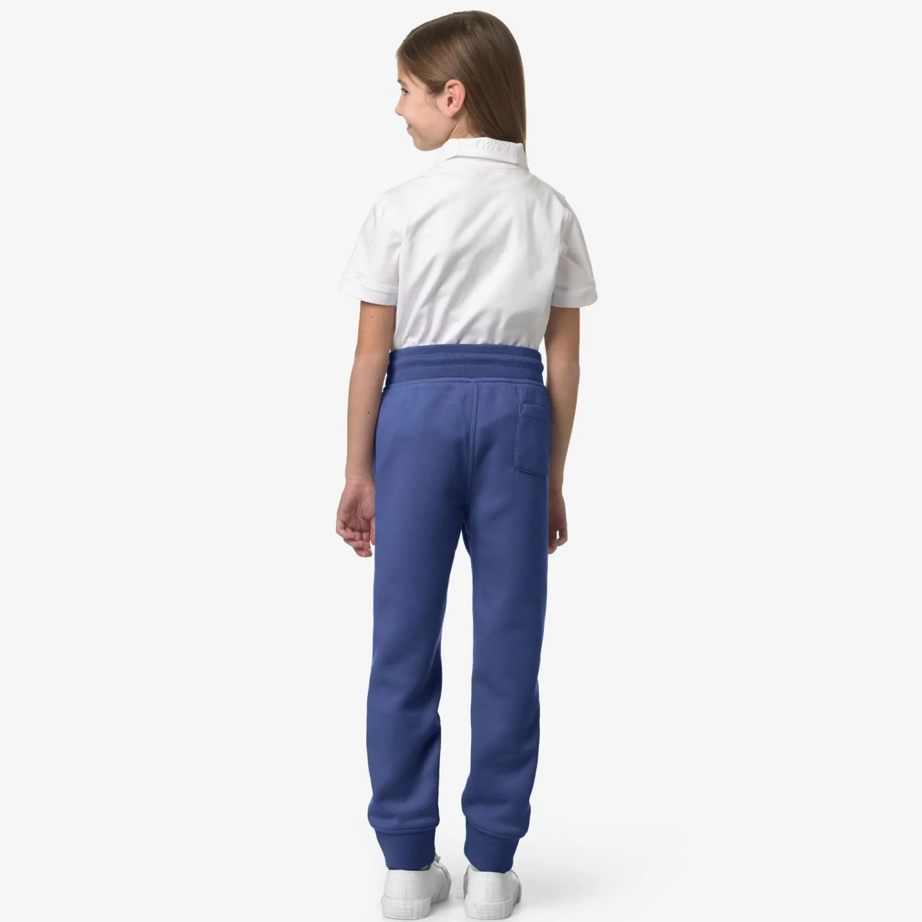 Trousers*K-WAY P. Mick Light Spacer - Pants - Sport Trousers - Boy - Blue Fiord