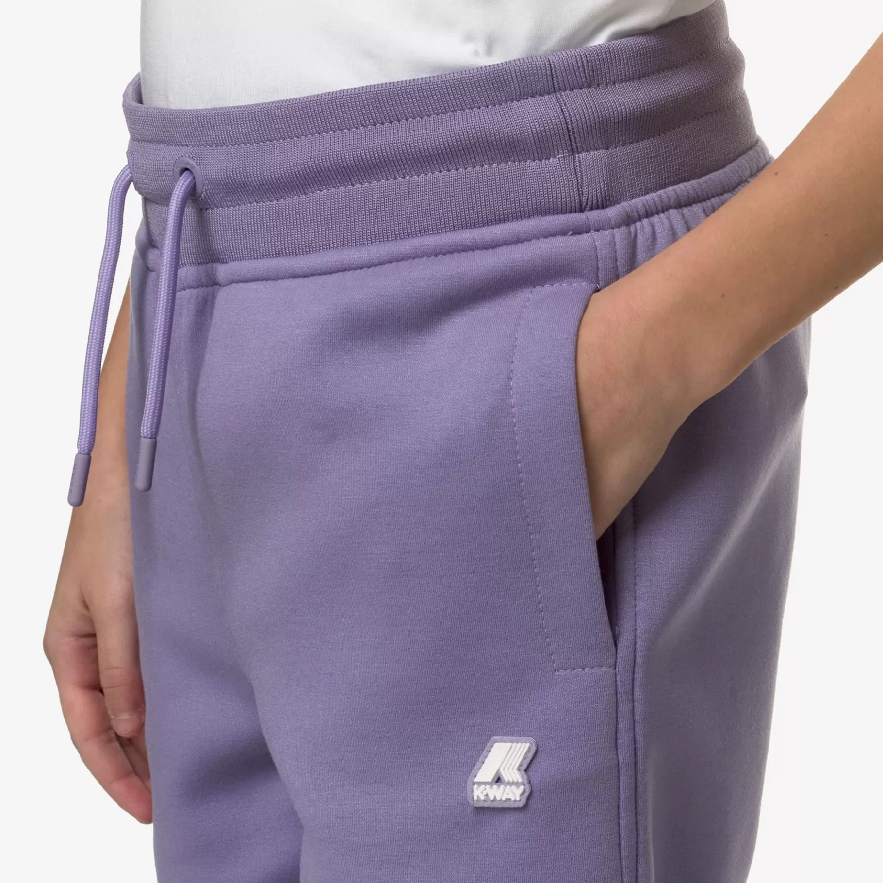 Trousers*K-WAY P. Mick Light Spacer - Pants - Sport Trousers - Boy - Violet Glicine