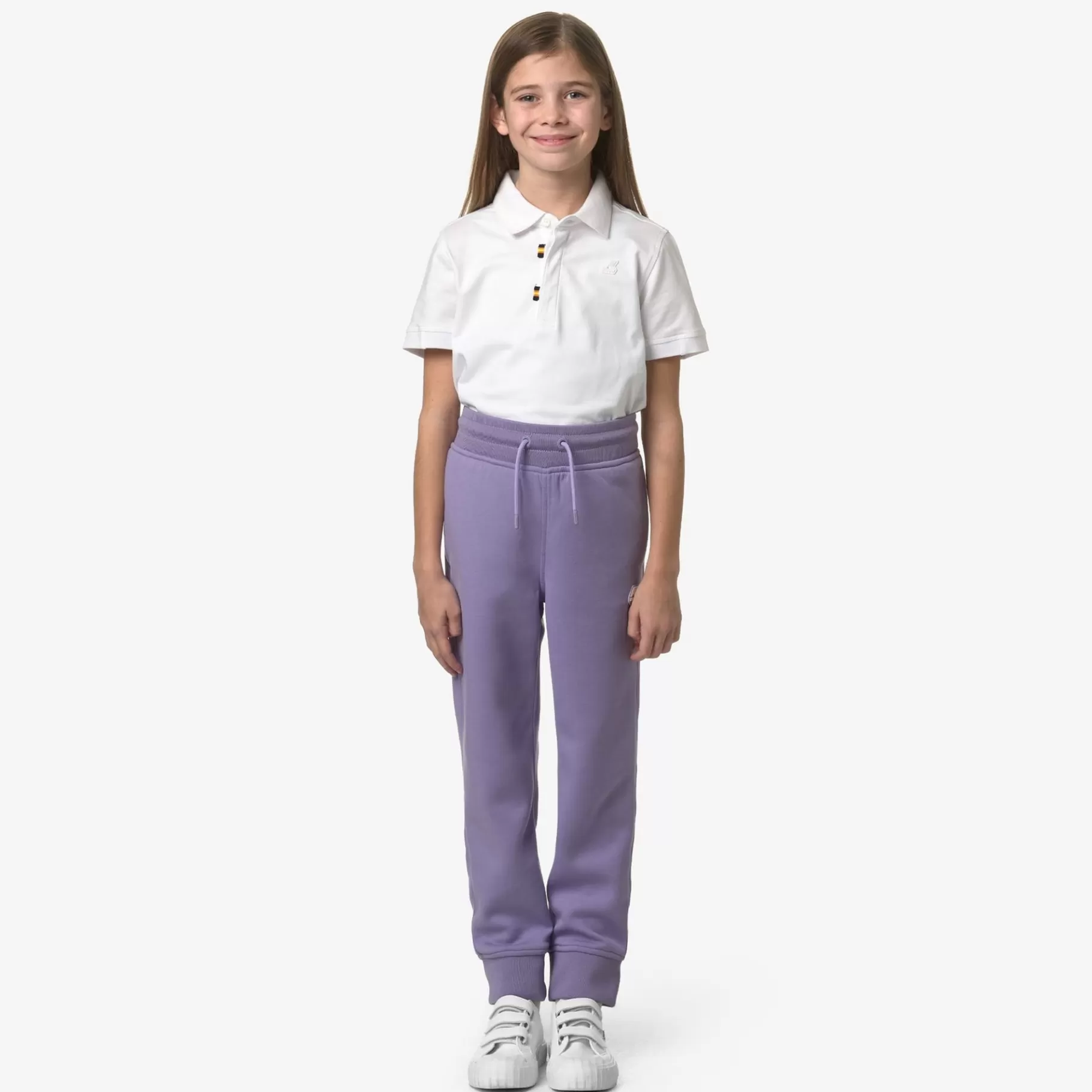 Trousers*K-WAY P. Mick Light Spacer - Pants - Sport Trousers - Boy - Violet Glicine