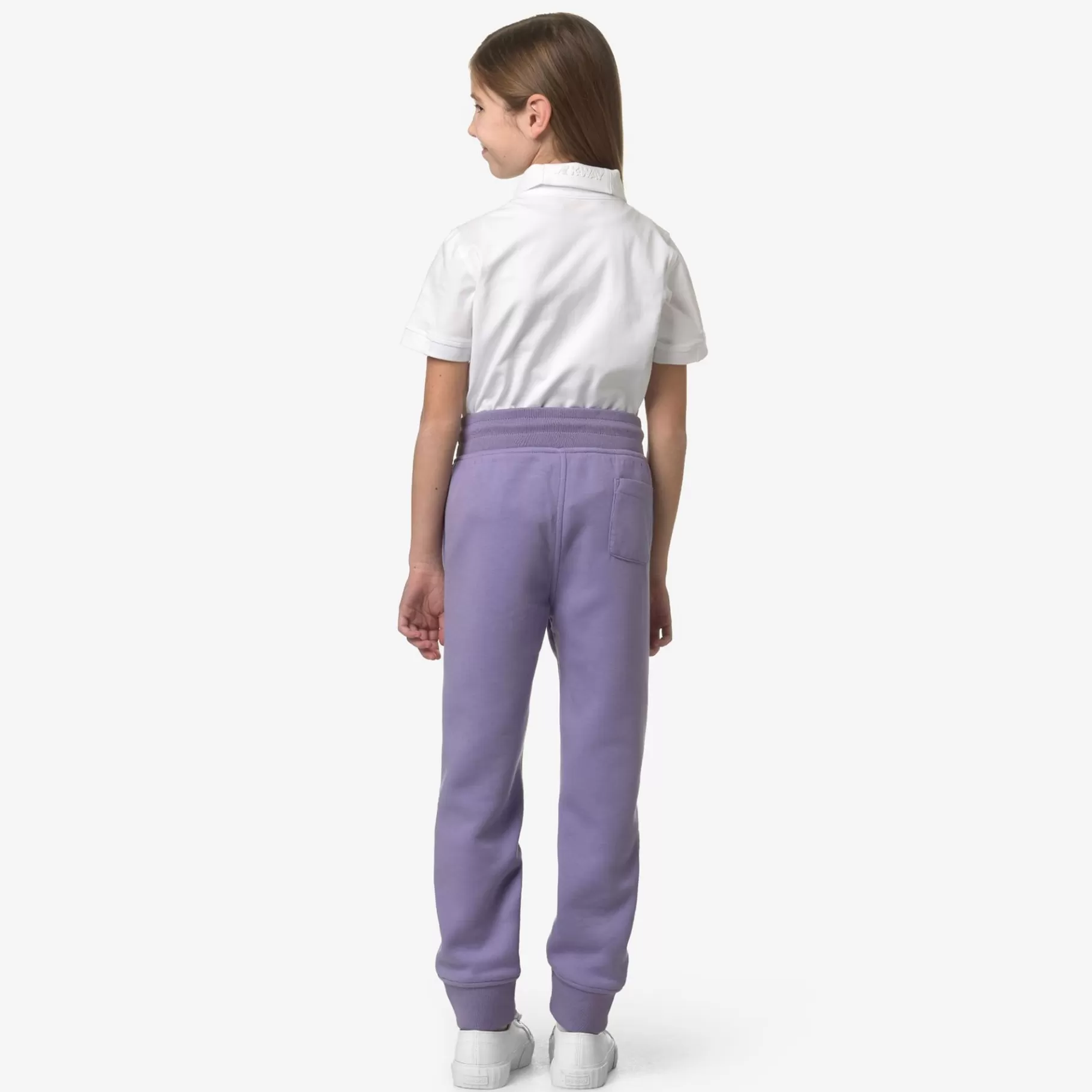Trousers*K-WAY P. Mick Light Spacer - Pants - Sport Trousers - Boy - Violet Glicine