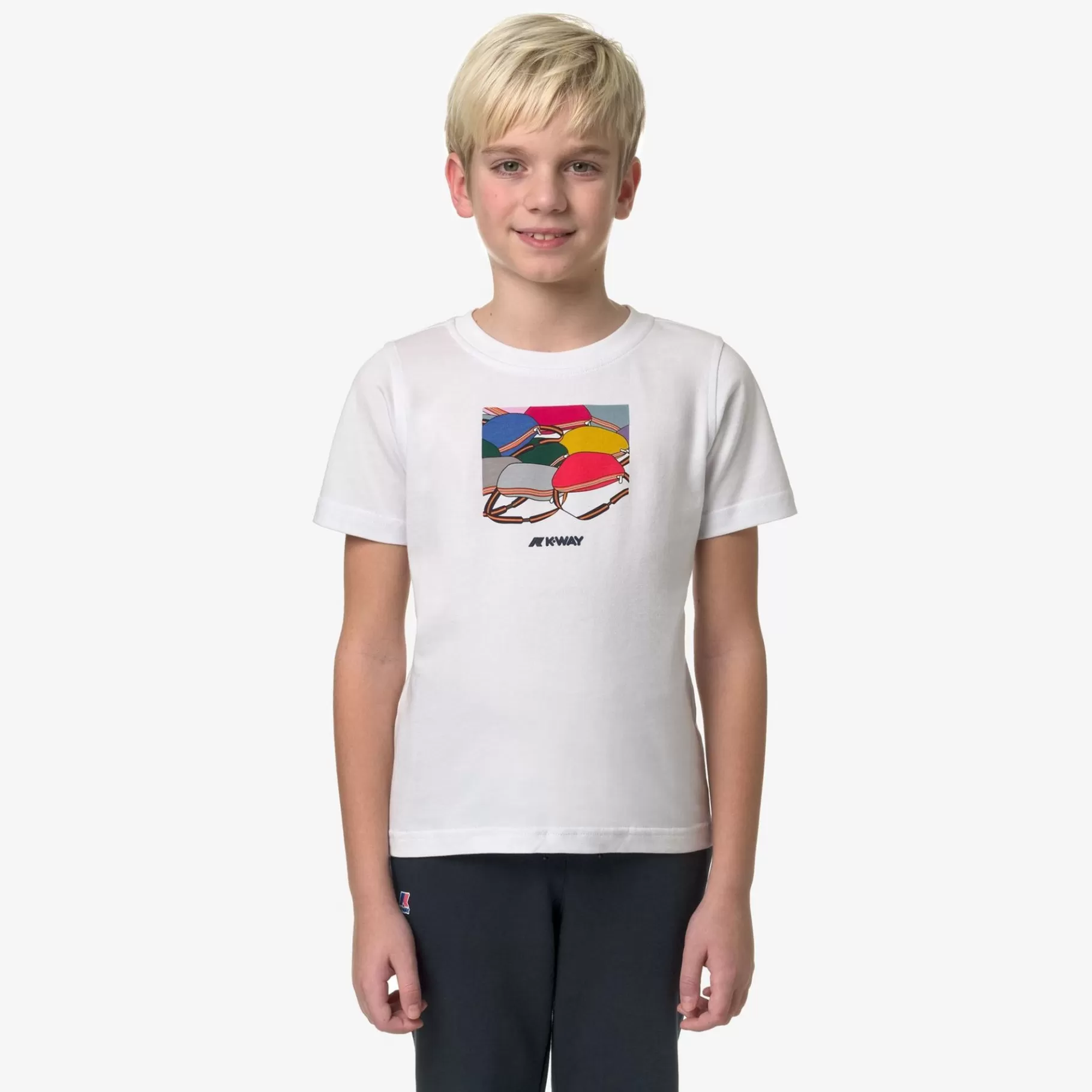 T-Shirt*K-WAY P. Odom Heritage - T-Shirtstop - T-Shirt - Boy - White