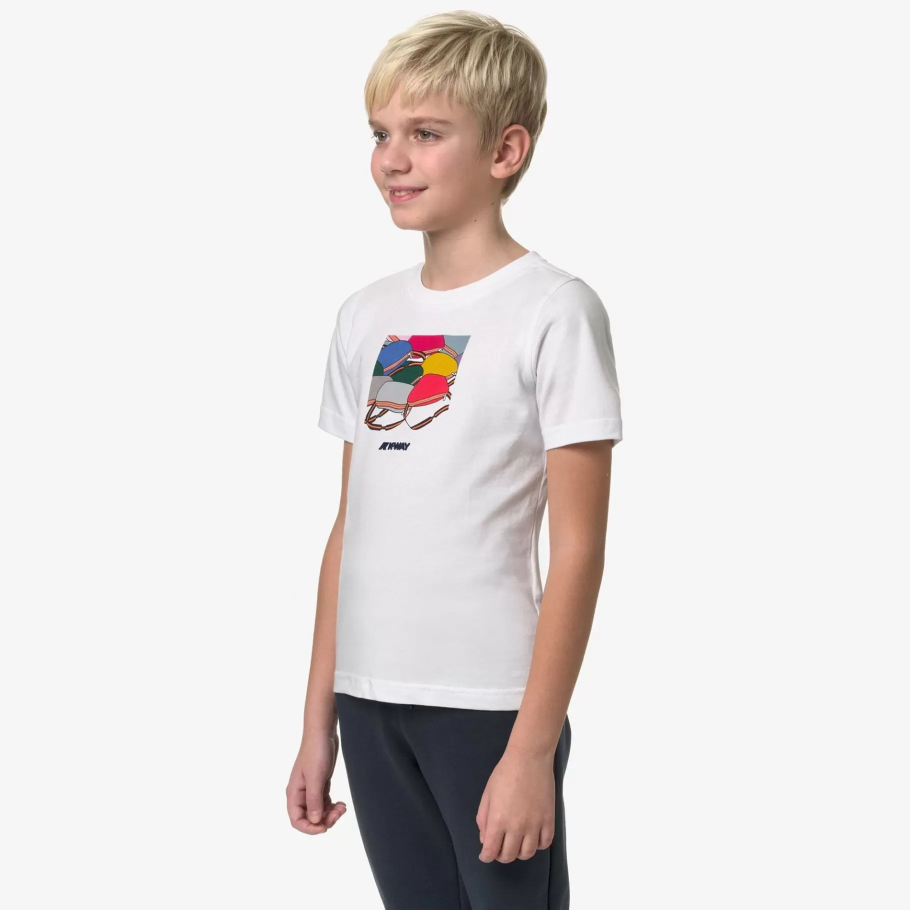 T-Shirt*K-WAY P. Odom Heritage - T-Shirtstop - T-Shirt - Boy - White