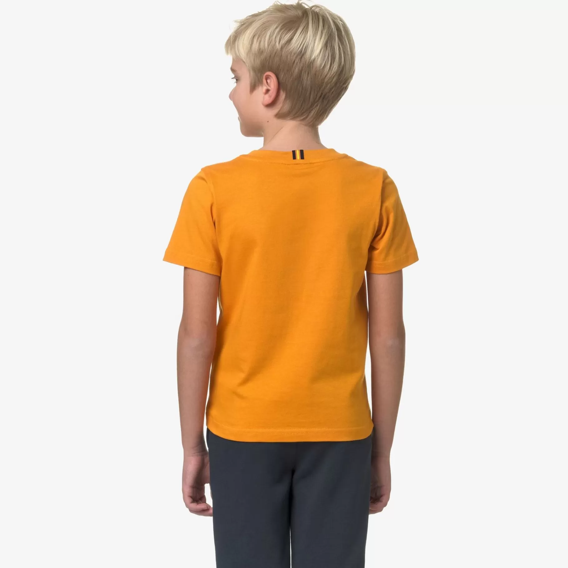T-Shirt*K-WAY P. Odom Let It Rain - T-Shirtstop - T-Shirt - Boy - Orange Md