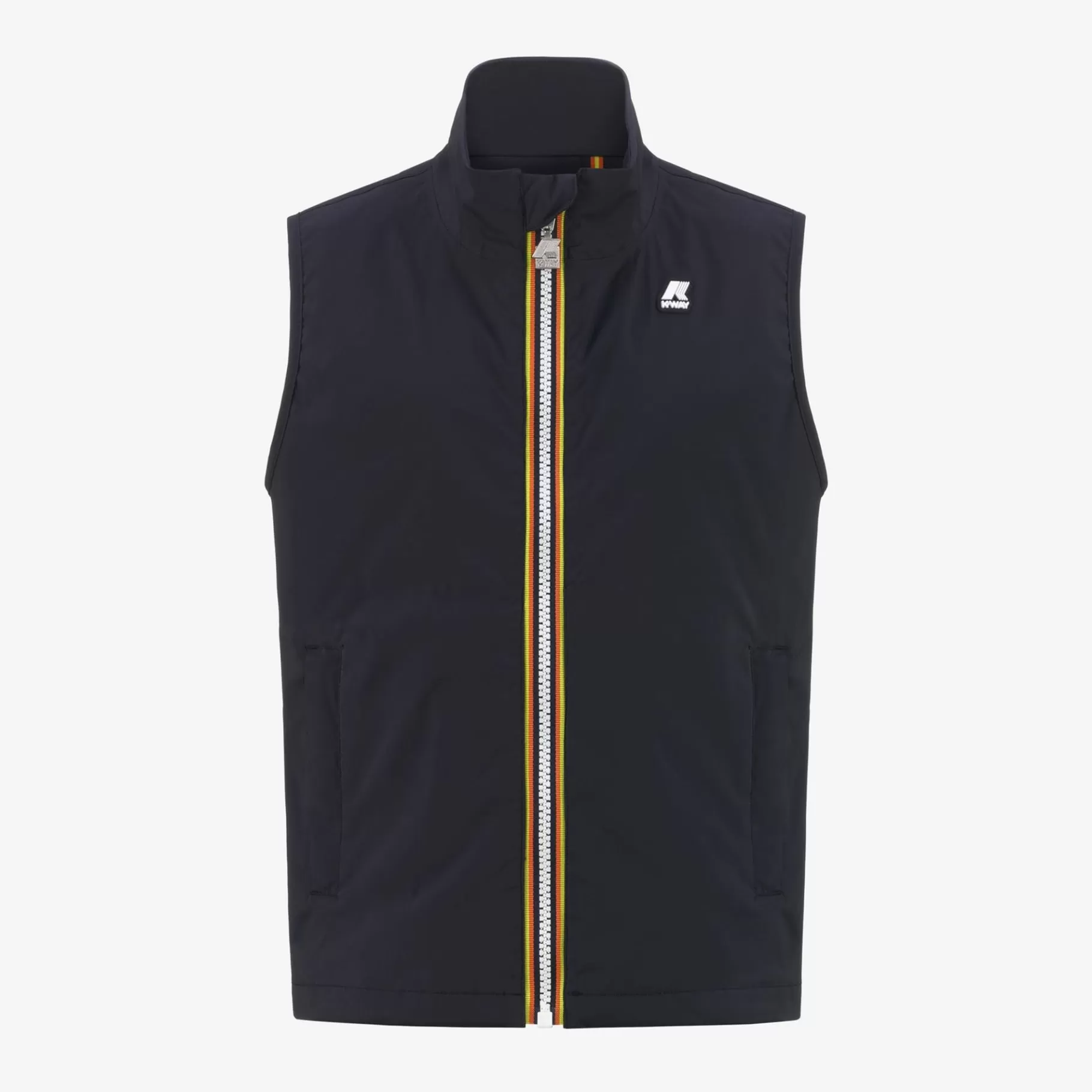 Vests*K-WAY P. Valen Stretch Nylon Jersey - Jackets - Vest - Boy - Blue Depth