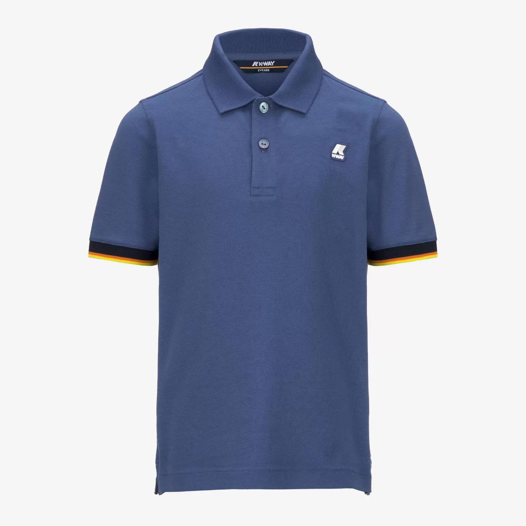 Polo Shirts*K-WAY P. Vincent - Polo Shirts - Polo - Boy - Blue Fiord