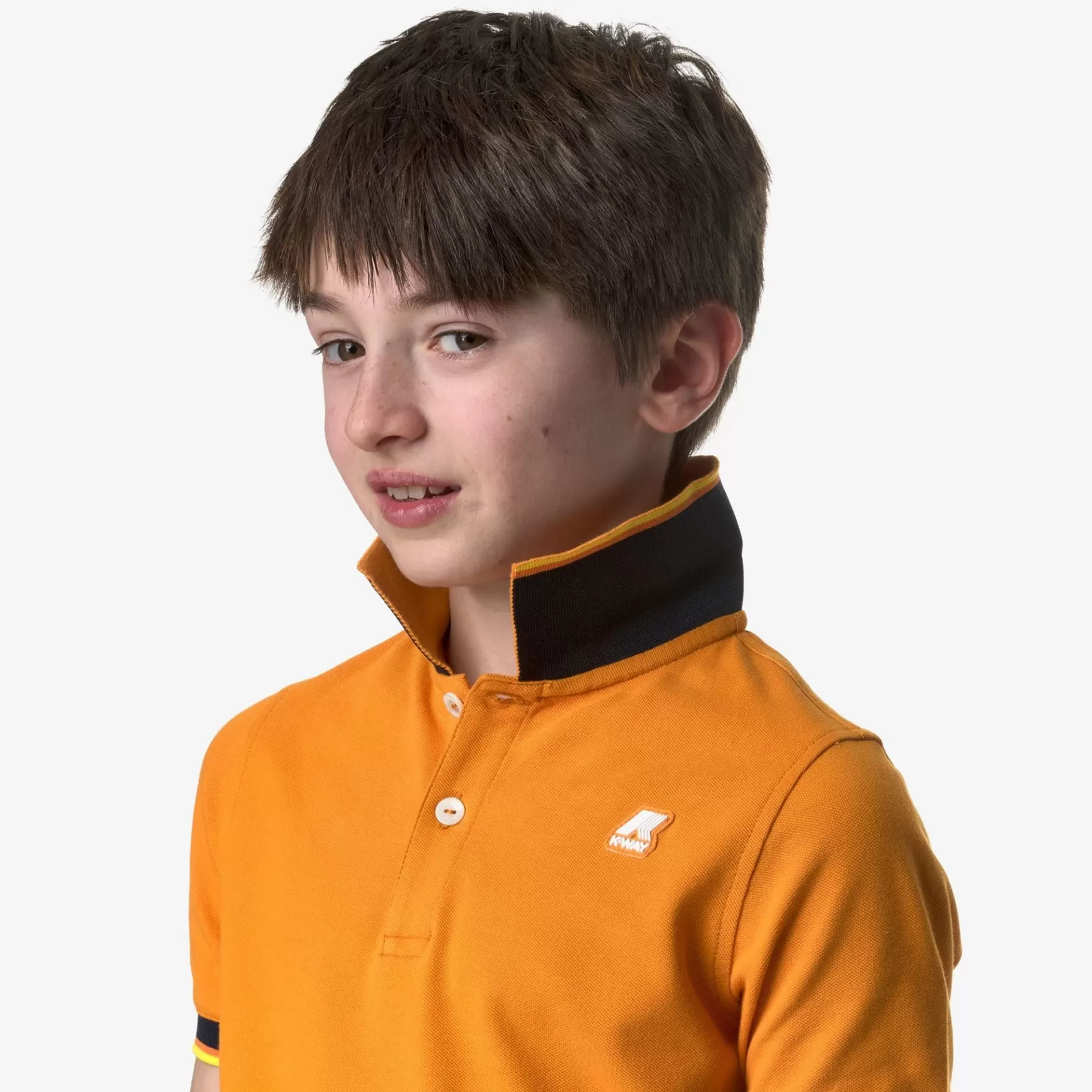 Polo Shirts*K-WAY P. Vincent - Polo Shirts - Polo - Boy - Orange Md