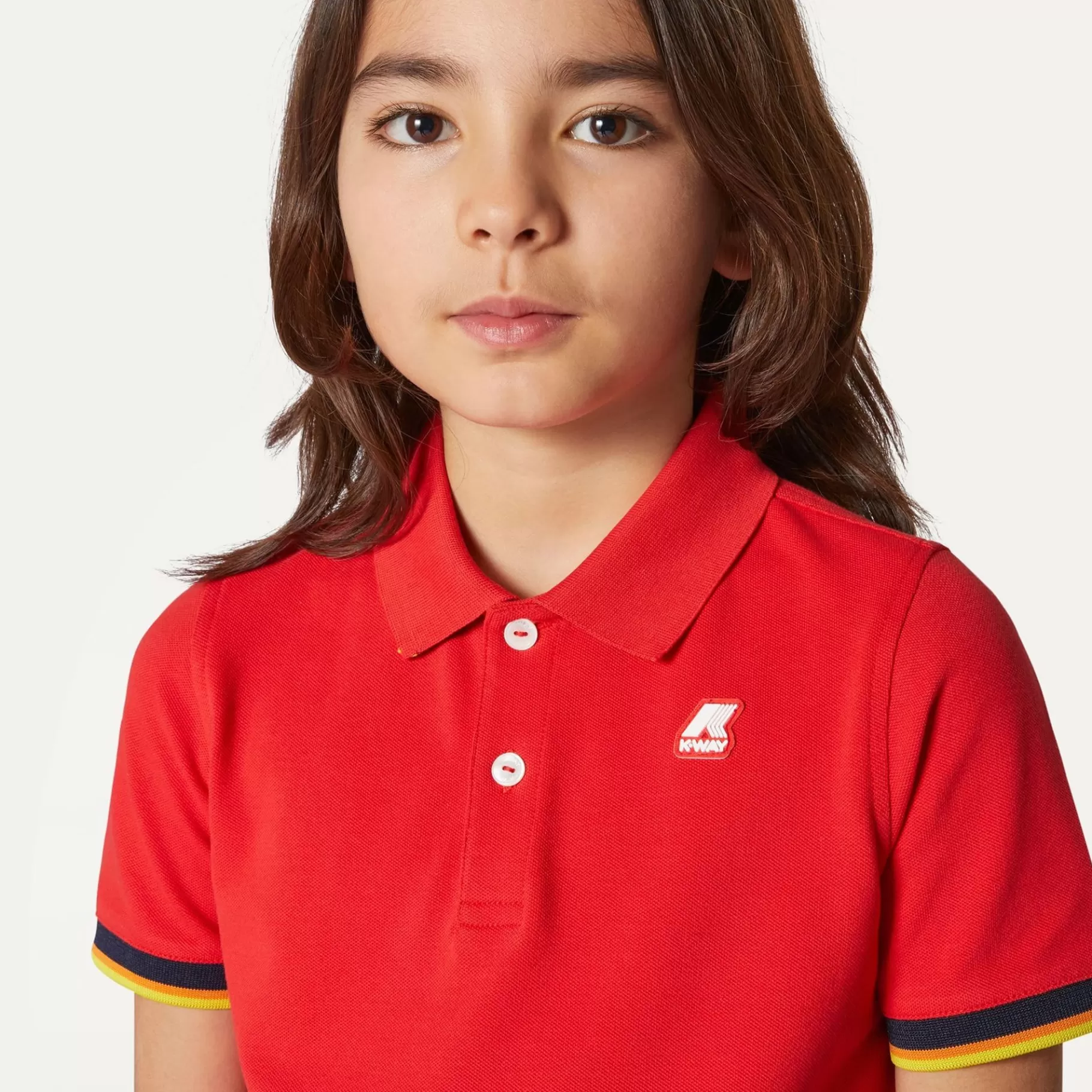 Polo Shirts*K-WAY P. Vincent - Polo Shirts - Polo - Boy - Red