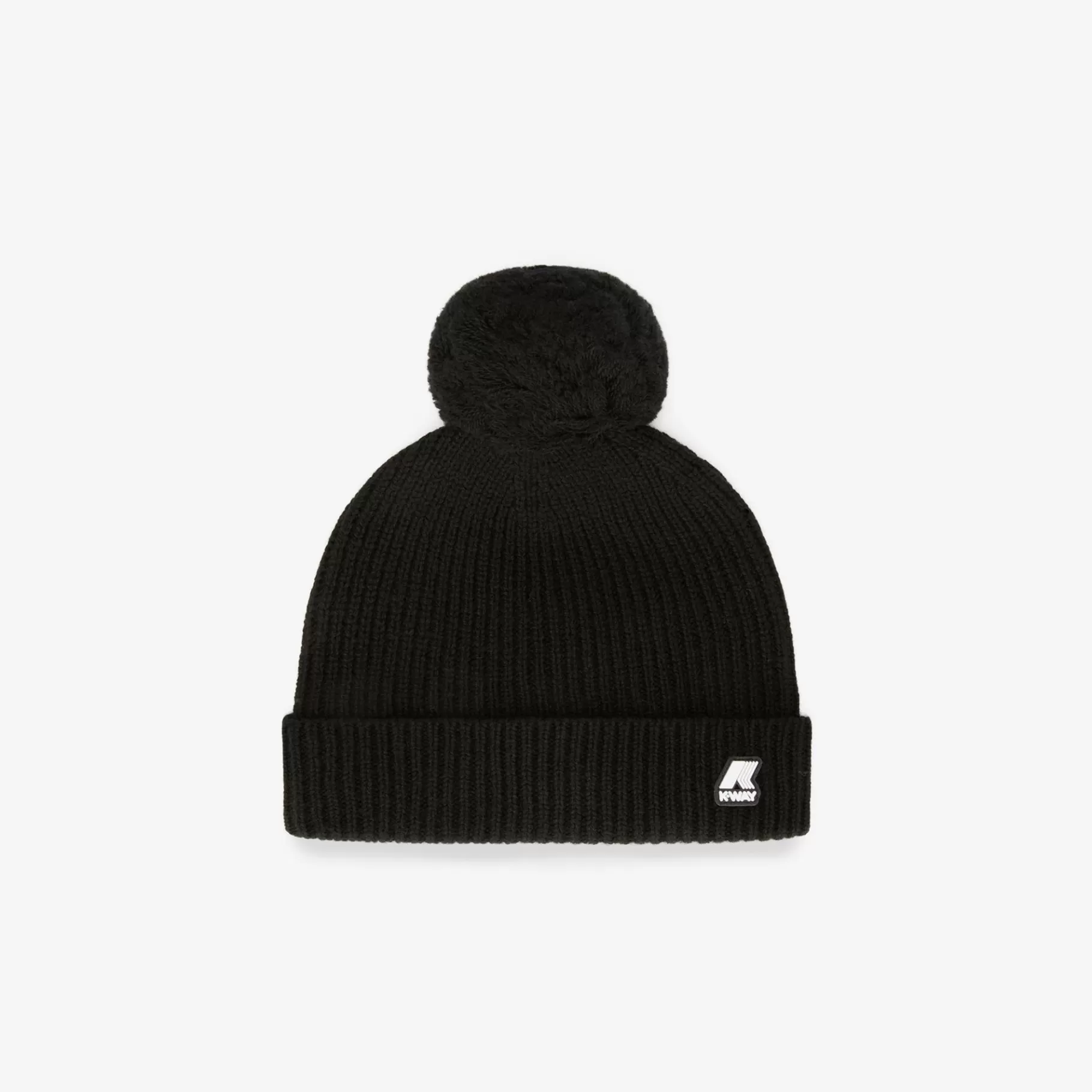 Beanies And Hats*K-WAY P. Vincienne Cardigan Stitch - Headwear - Hat - Girl - Black Pure