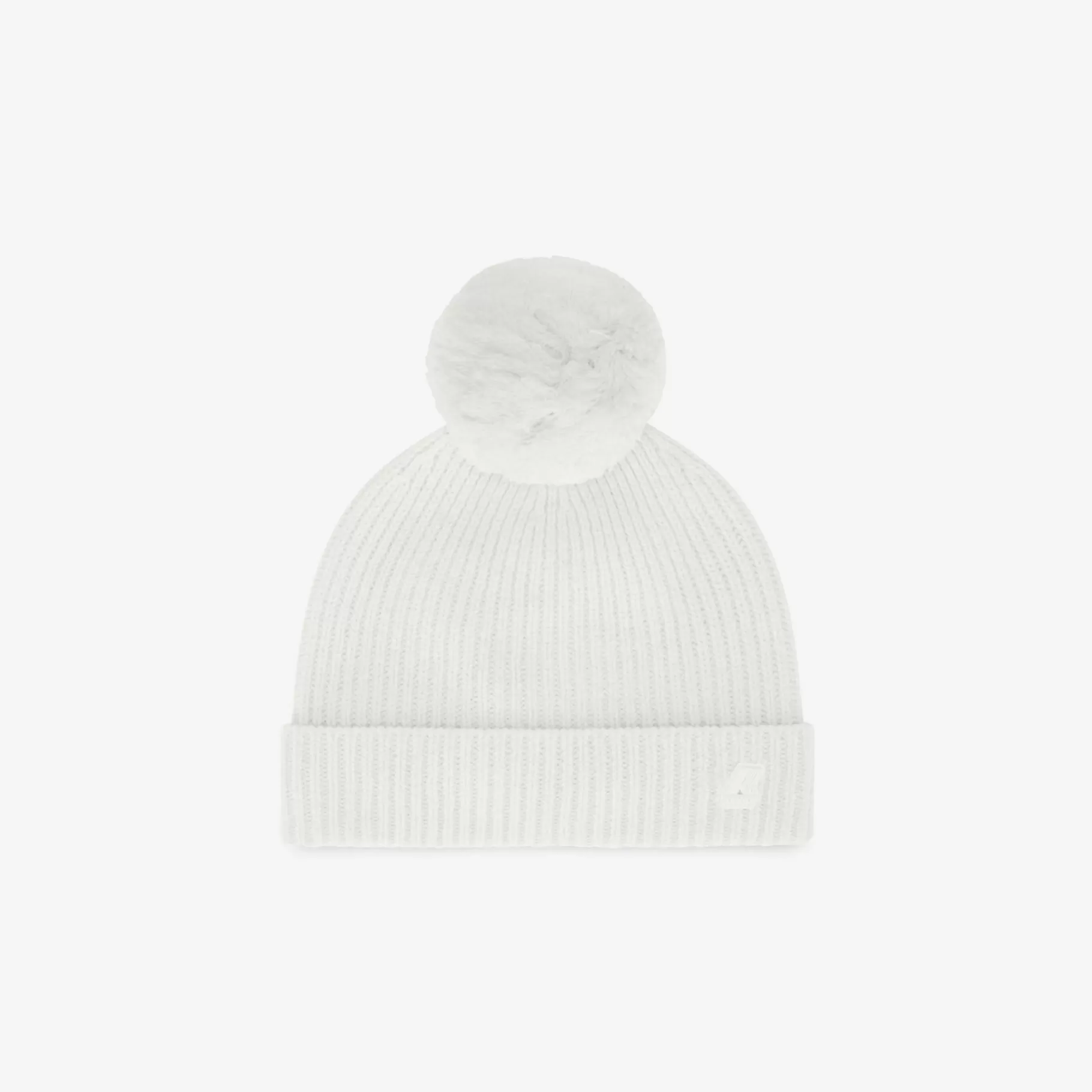 Beanies And Hats*K-WAY P. Vincienne Cardigan Stitch - Headwear - Hat - Girl - White Milk