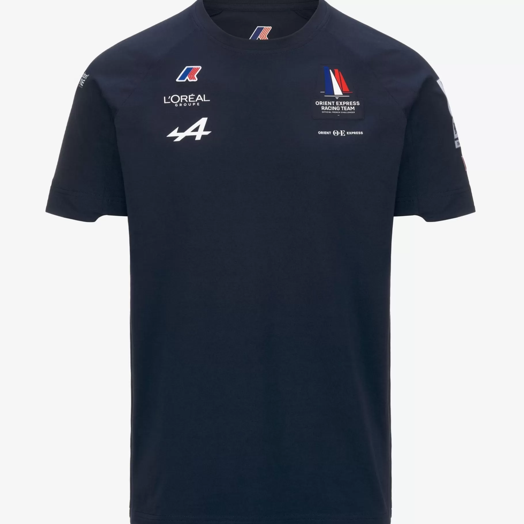 T-Shirt*K-WAY Palulel Orient Express Team Ac - T-Shirtstop - T-Shirt - Unisex - Blue Dress