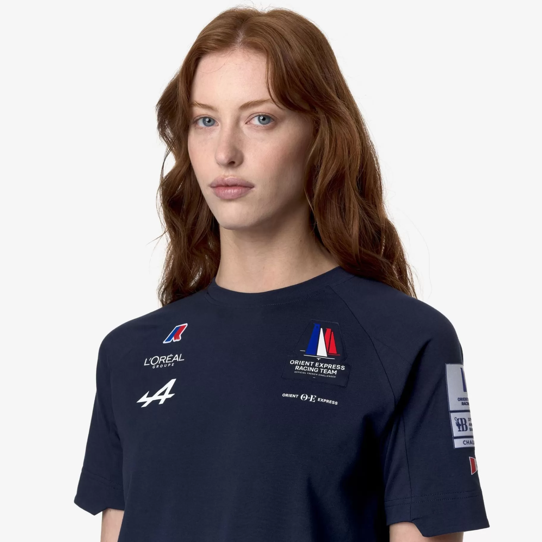 T-Shirt*K-WAY Palulel Orient Express Team Ac - T-Shirtstop - T-Shirt - Unisex - Blue Dress