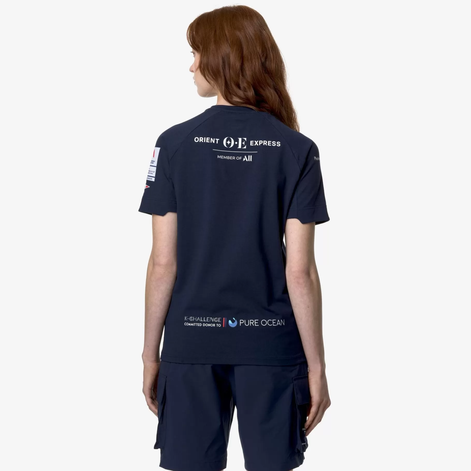 T-Shirt*K-WAY Palulel Orient Express Team Ac - T-Shirtstop - T-Shirt - Unisex - Blue Dress