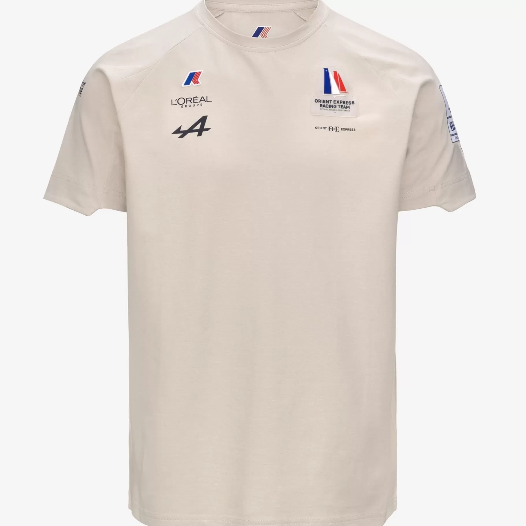 T-Shirt*K-WAY Palulel Orient Express Team Ac - T-Shirtstop - T-Shirt - Unisex - Grey Vapor