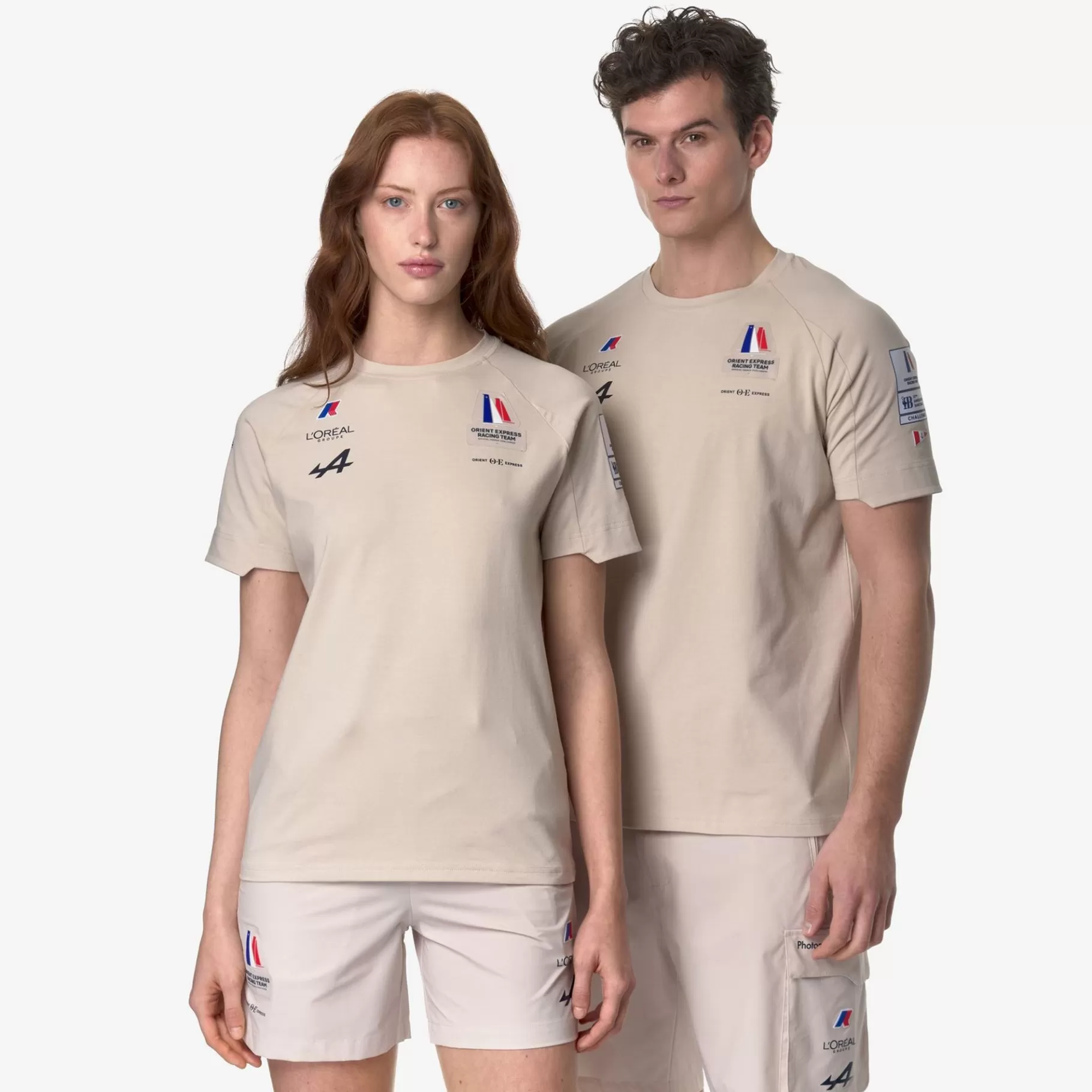 T-Shirt*K-WAY Palulel Orient Express Team Ac - T-Shirtstop - T-Shirt - Unisex - Grey Vapor