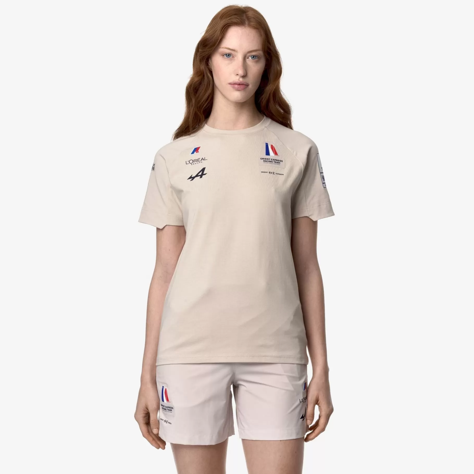 T-Shirt*K-WAY Palulel Orient Express Team Ac - T-Shirtstop - T-Shirt - Unisex - Grey Vapor