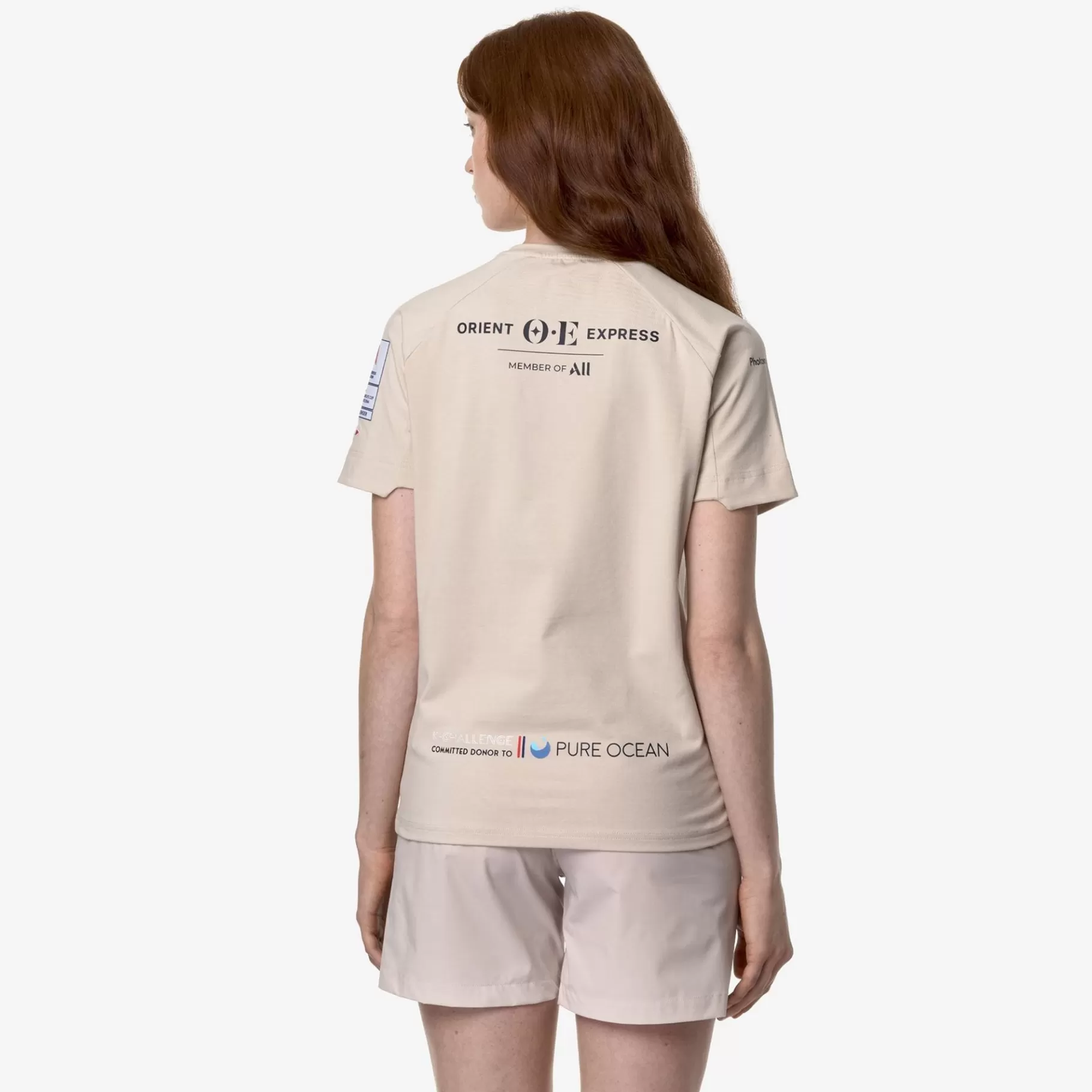 T-Shirt*K-WAY Palulel Orient Express Team Ac - T-Shirtstop - T-Shirt - Unisex - Grey Vapor