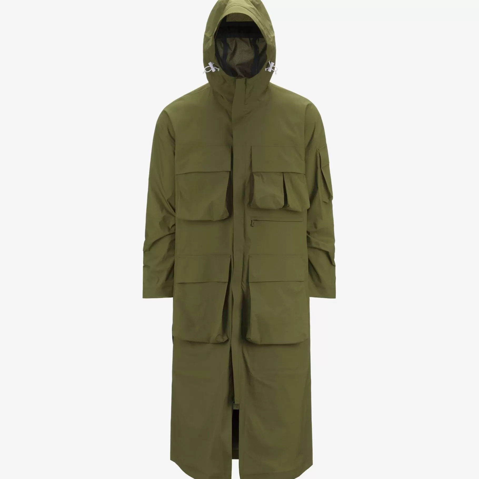 Coats And Long Jackets*K-WAY Park-Shell - Jackets - Long - Unisex - Green Sphagnum