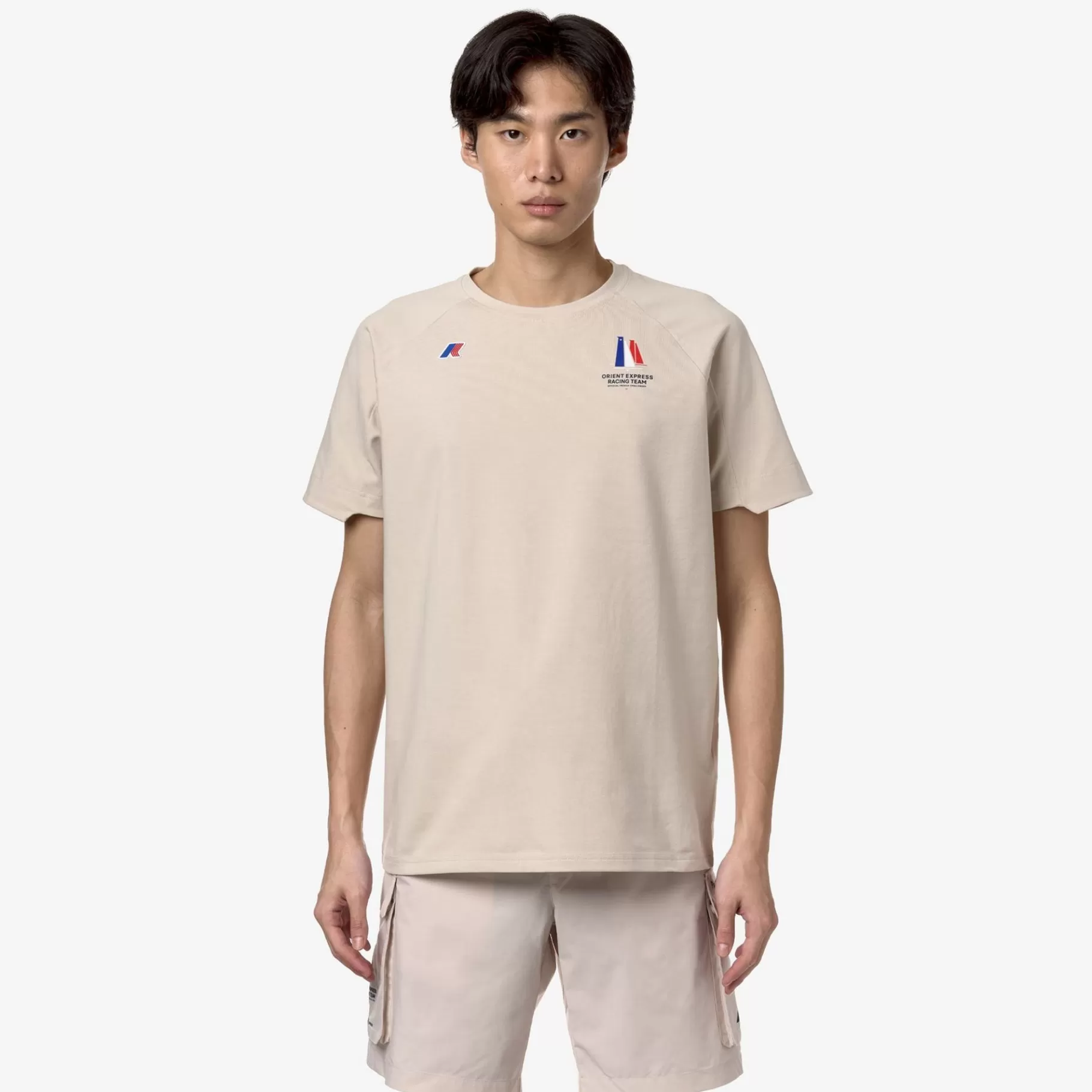 T-Shirt*K-WAY Parot Orient Express Ac - T-Shirtstop - T-Shirt - Unisex - Grey Vapor