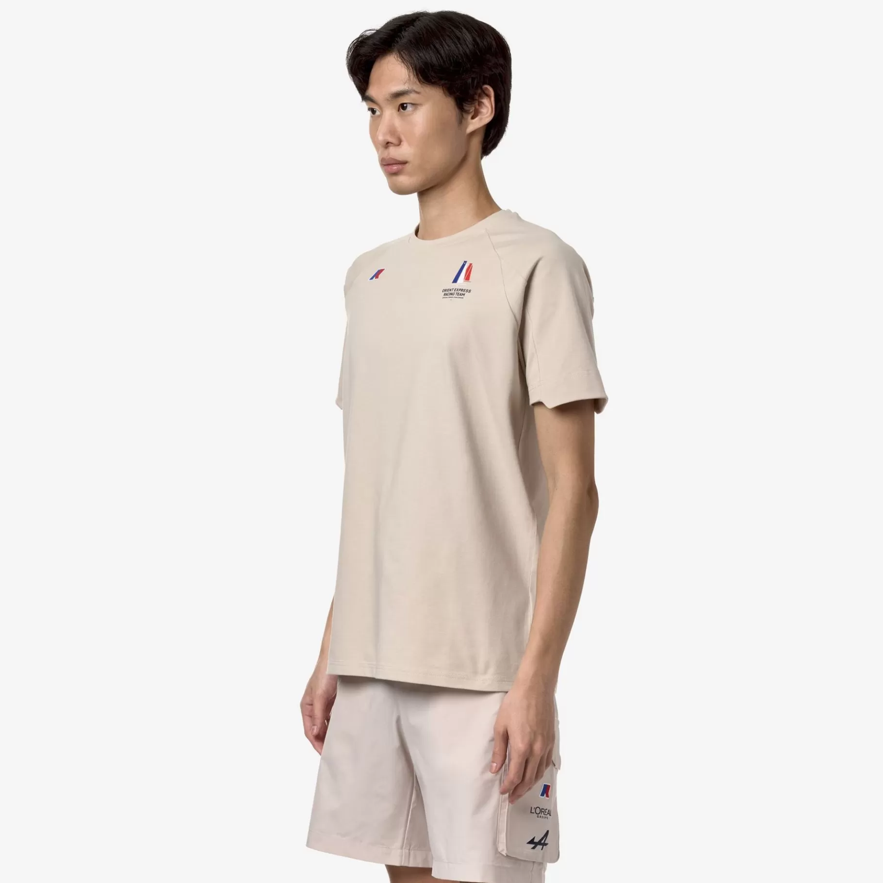 T-Shirt*K-WAY Parot Orient Express Ac - T-Shirtstop - T-Shirt - Unisex - Grey Vapor