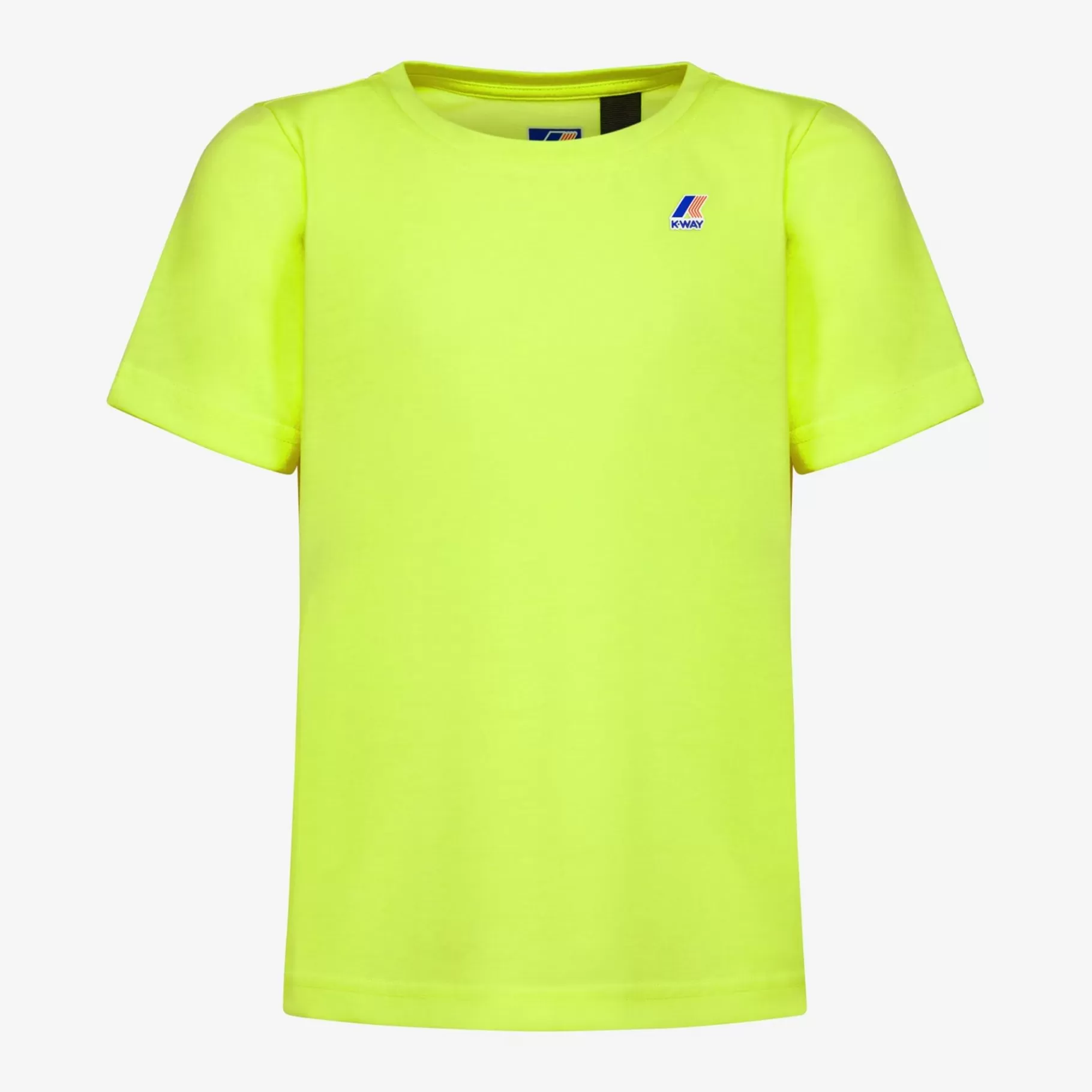 T-Shirt*K-WAY P.Le Vrai Edouard Fluo - T-Shirtstop - T-Shirt - Kid Unisex - Yellow Soleil