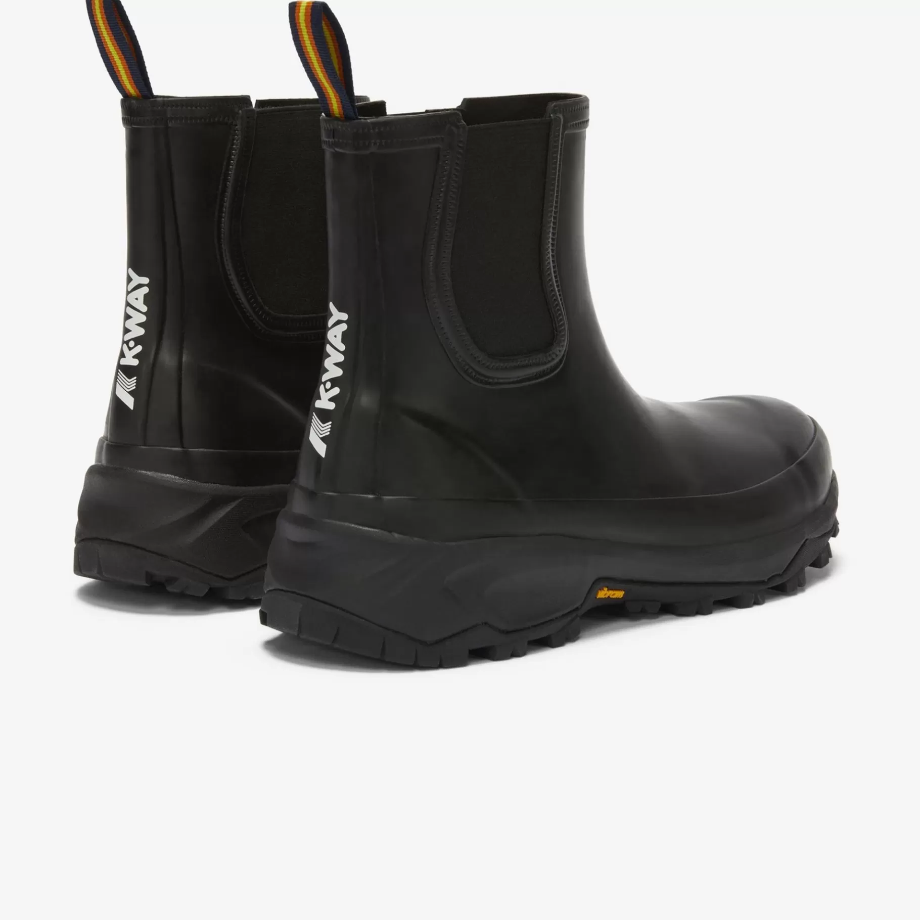 Rubber Boots*K-WAY Raimond - Rubber Boots - Mid Cut - Unisex - Black Pure