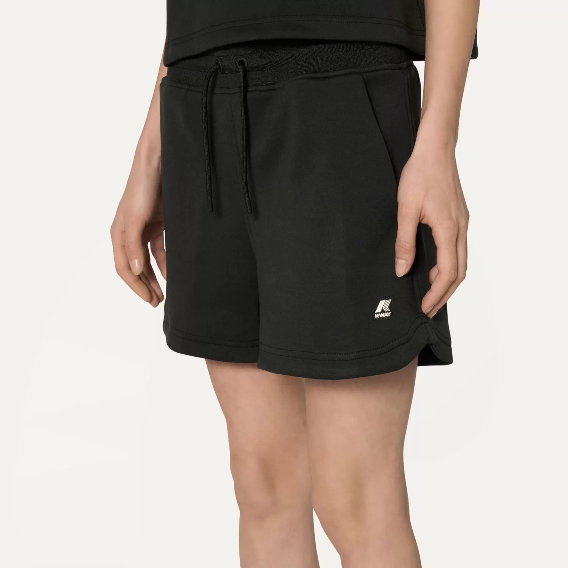 Shorts*K-WAY Rikette Light Spacer - Shorts - Sportshorts - Woman - Black Pure