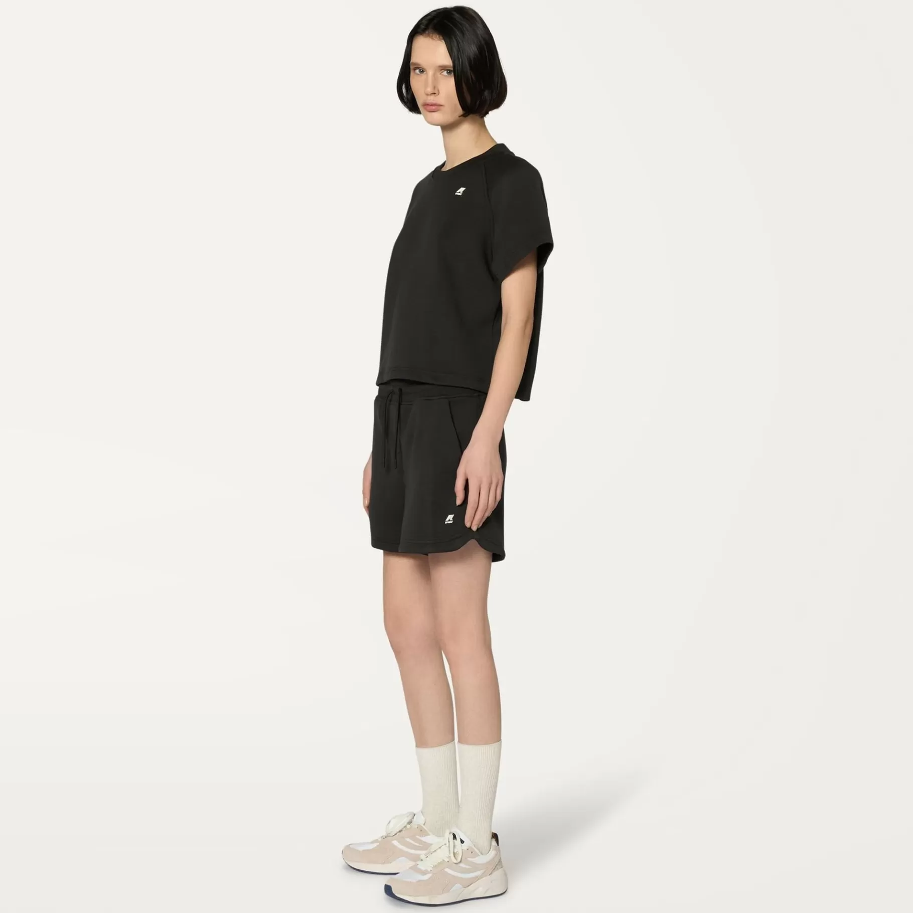 Shorts*K-WAY Rikette Light Spacer - Shorts - Sportshorts - Woman - Black Pure