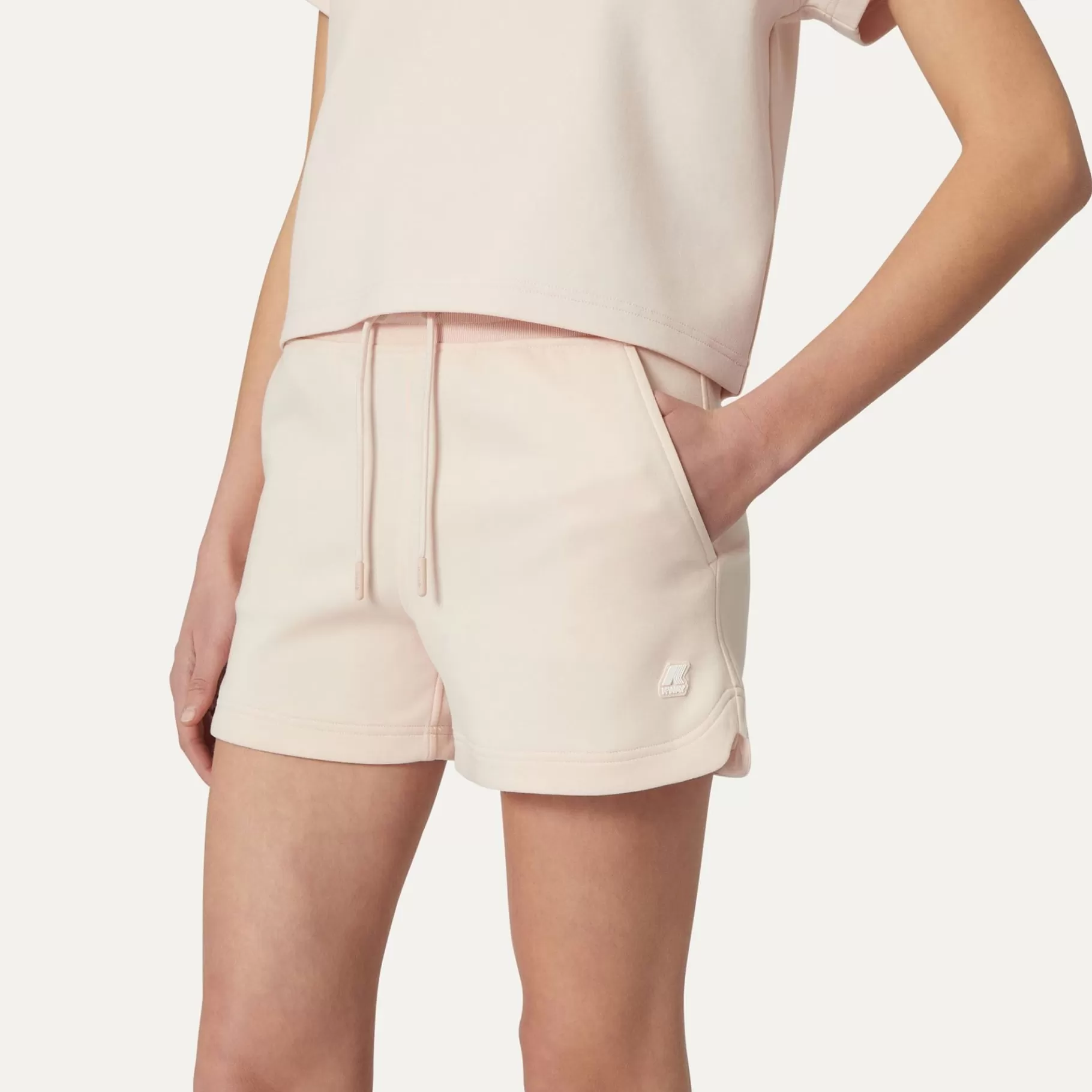 Shorts*K-WAY Rikette Light Spacer - Shorts - Sportshorts - Woman - Pink Cloud