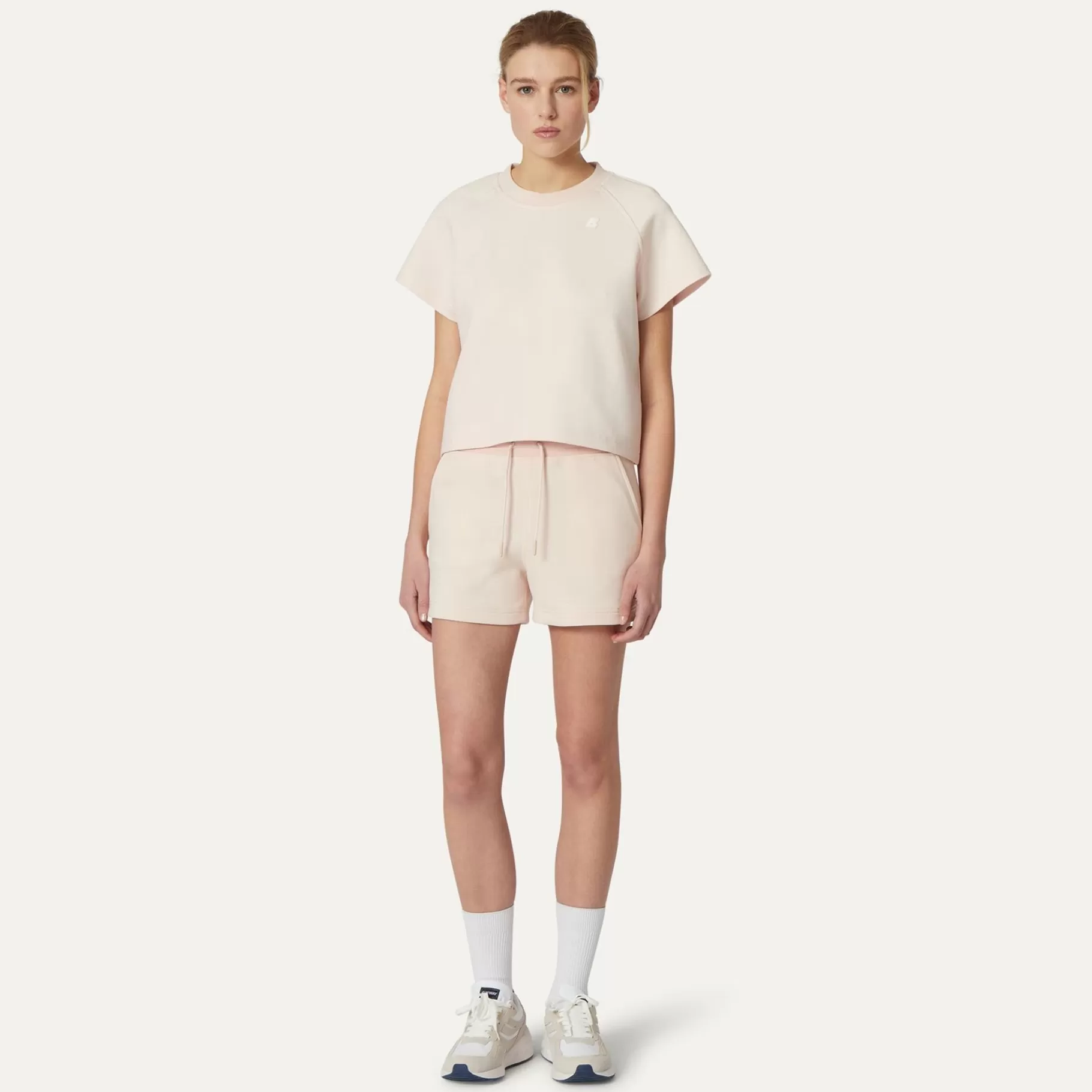 Shorts*K-WAY Rikette Light Spacer - Shorts - Sportshorts - Woman - Pink Cloud