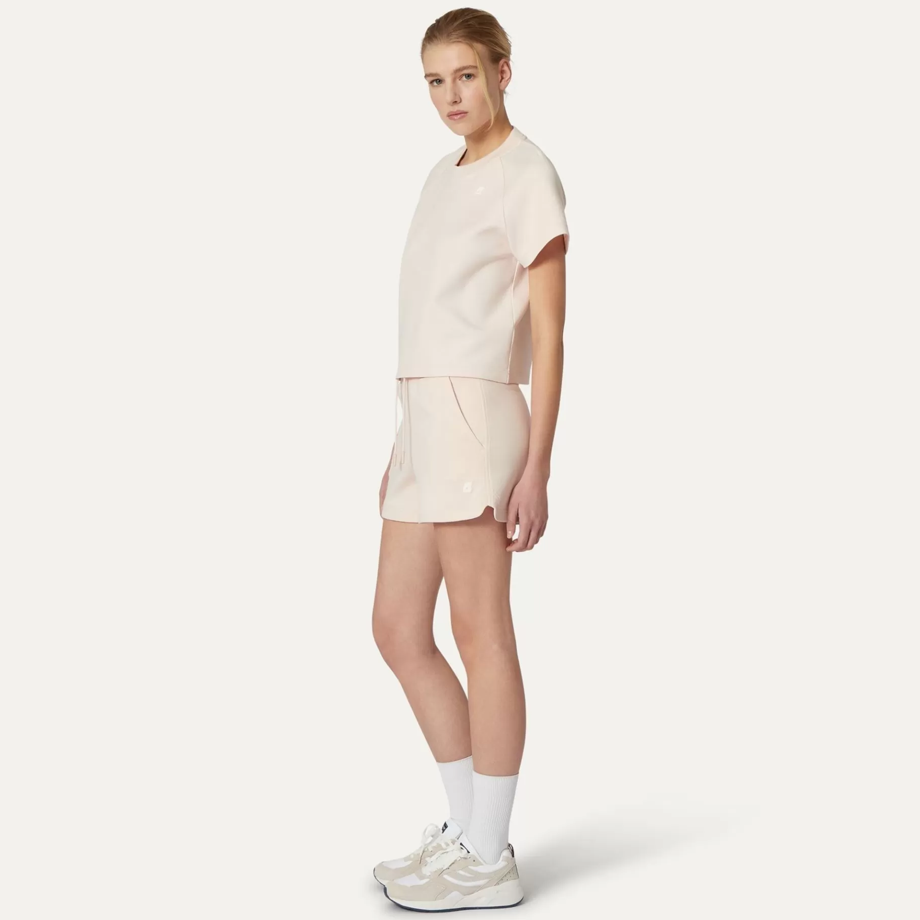 Shorts*K-WAY Rikette Light Spacer - Shorts - Sportshorts - Woman - Pink Cloud