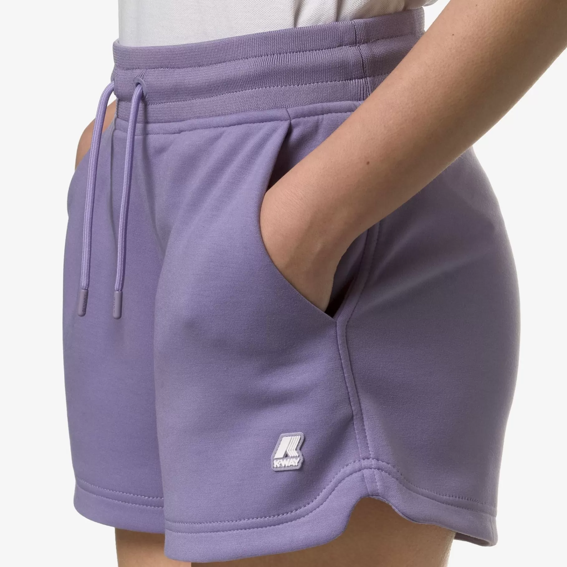Shorts*K-WAY Rikette Light Spacer - Shorts - Sportshorts - Woman - Violet Glicine