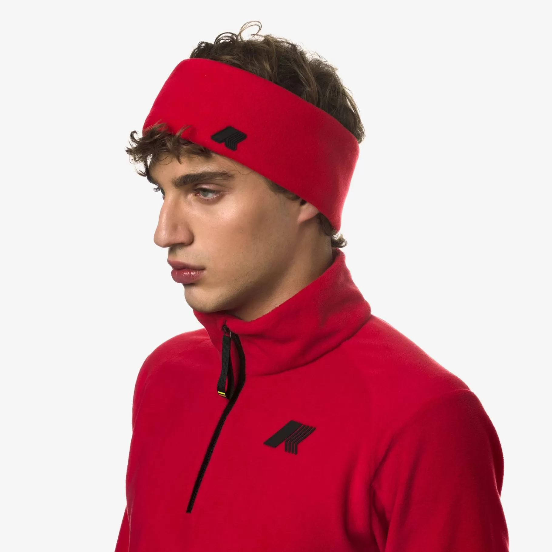 Beanies And Hats*K-WAY Rouget Sherpa Polar - Headwear - Headband - Unisex - Red