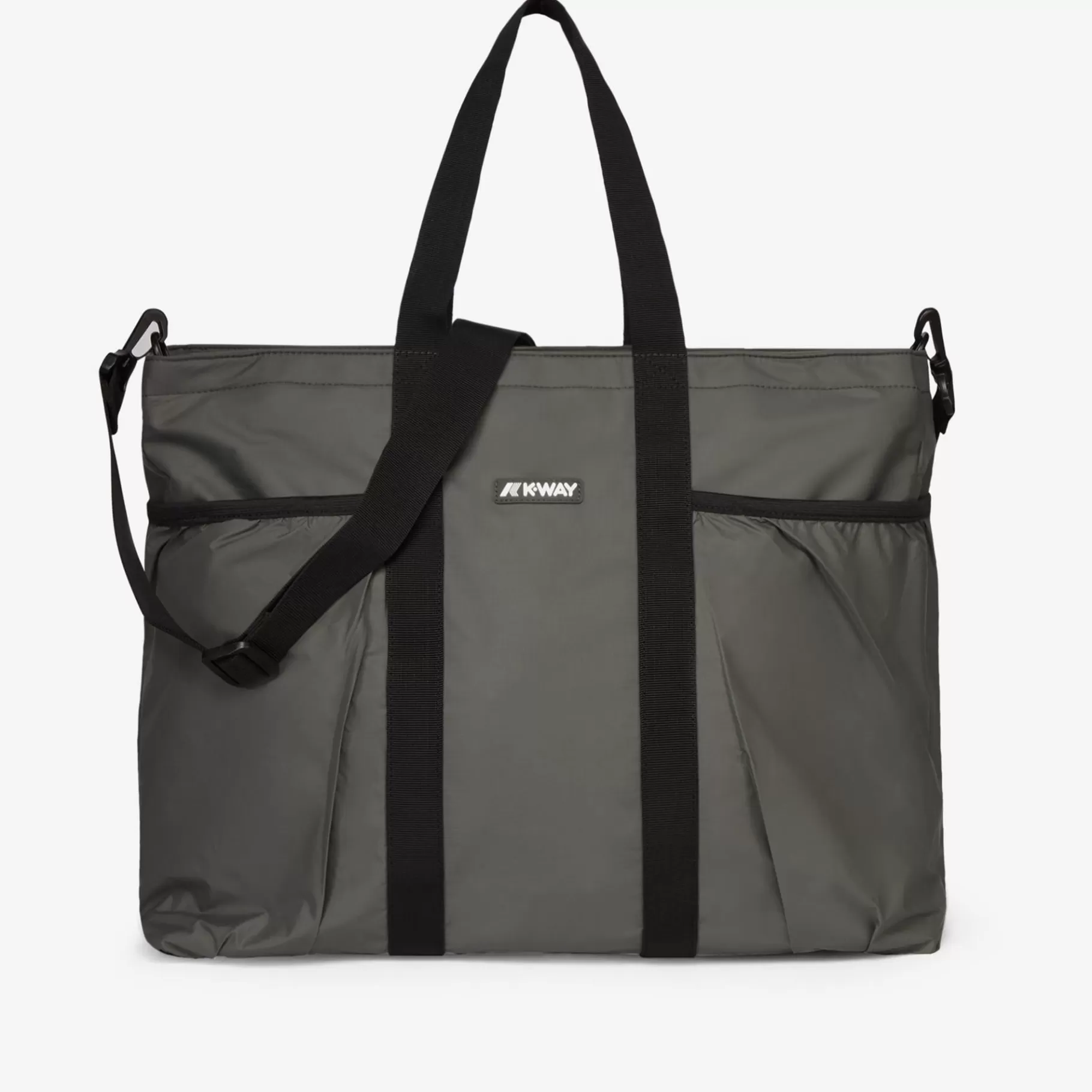 Bags And Duffle Bags*K-WAY Saint Malo - Bags - Tote Bag - Unisex - Green Blackish