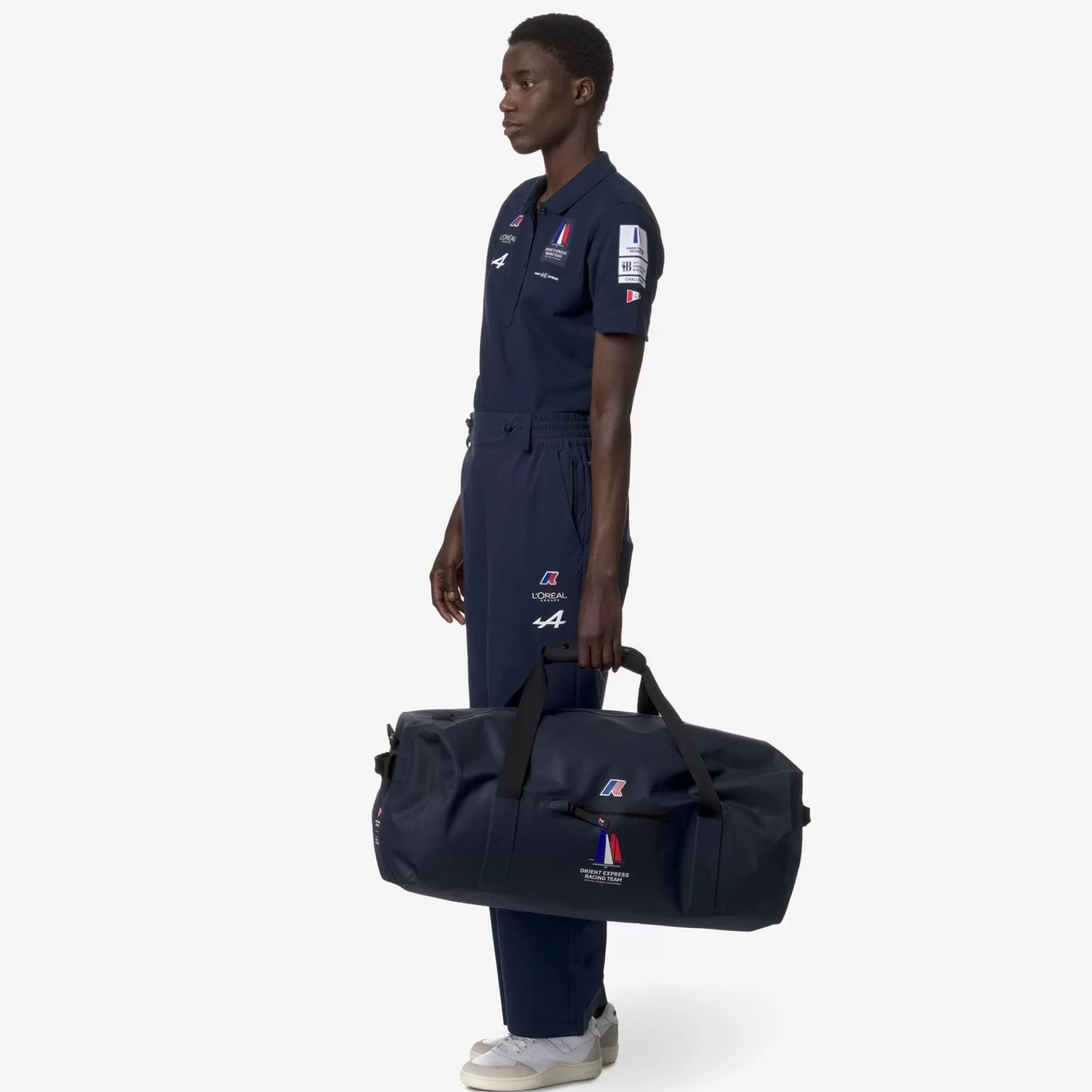 Bags And Duffle Bags*K-WAY Sanary Orient Express Team Ac - Bags - Duffle - Unisex - Blue Dress