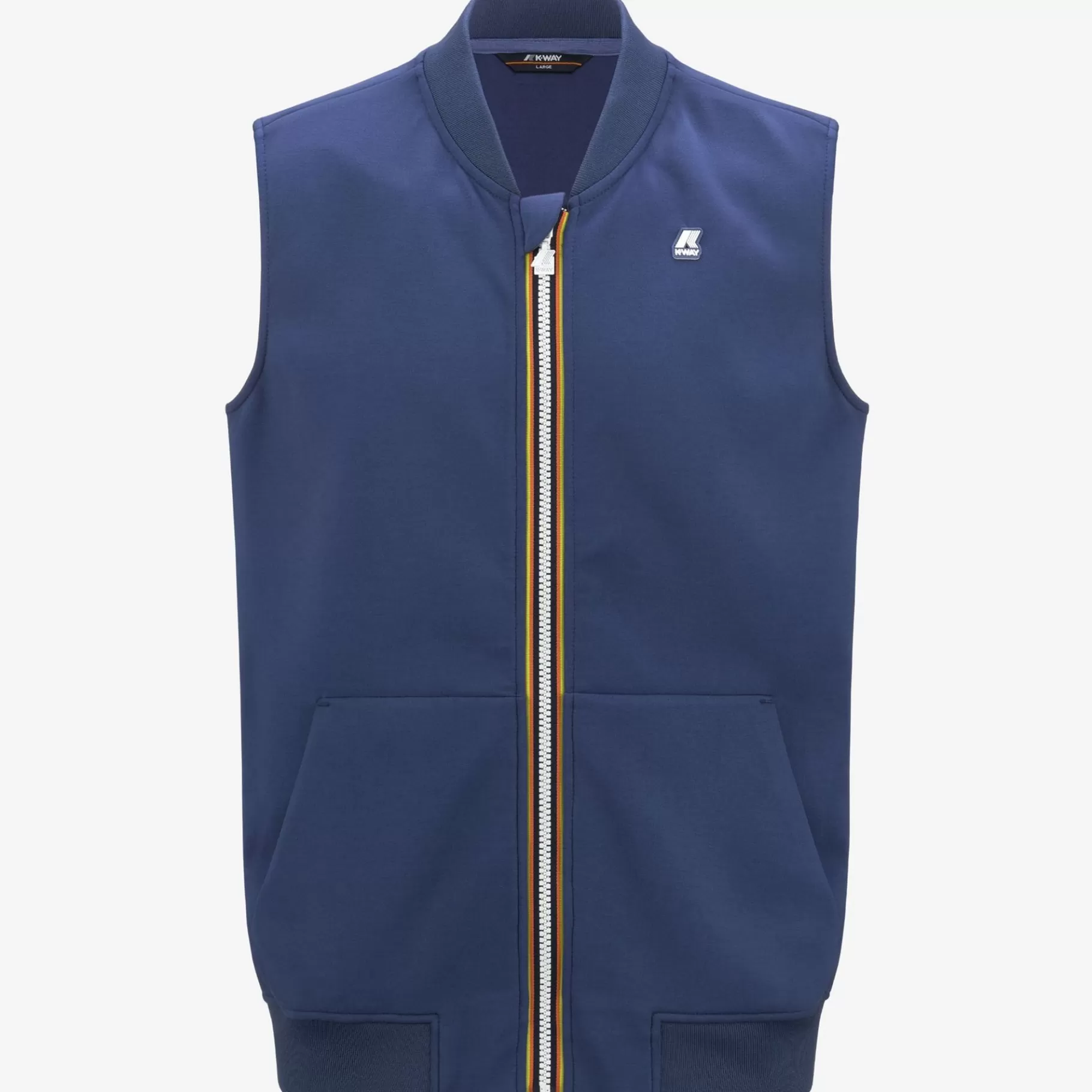 Vests*K-WAY Sandor Light Spacer - Fleece - Vest - Man - Blue Fiord