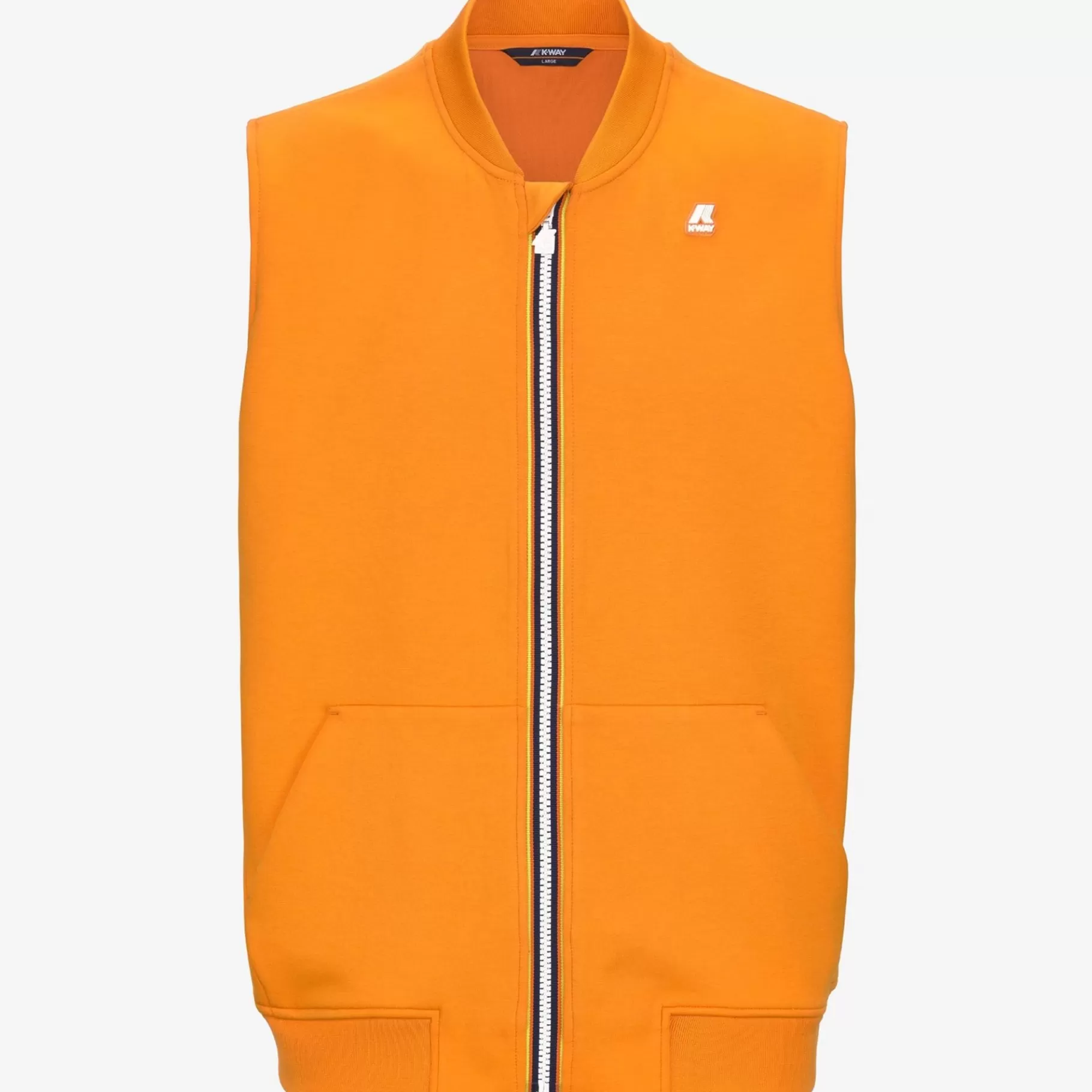 Vests*K-WAY Sandor Light Spacer - Fleece - Vest - Man - Orange Md