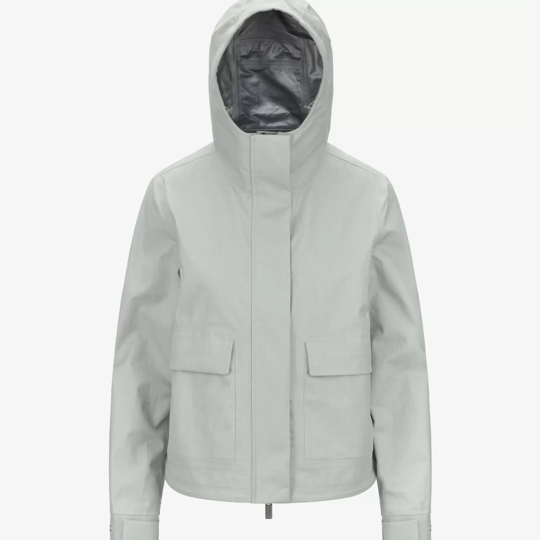 Short Jackets*K-WAY Sarthe Linen Blend 2L - Jackets - Short - Woman - Grey Sage-Silver