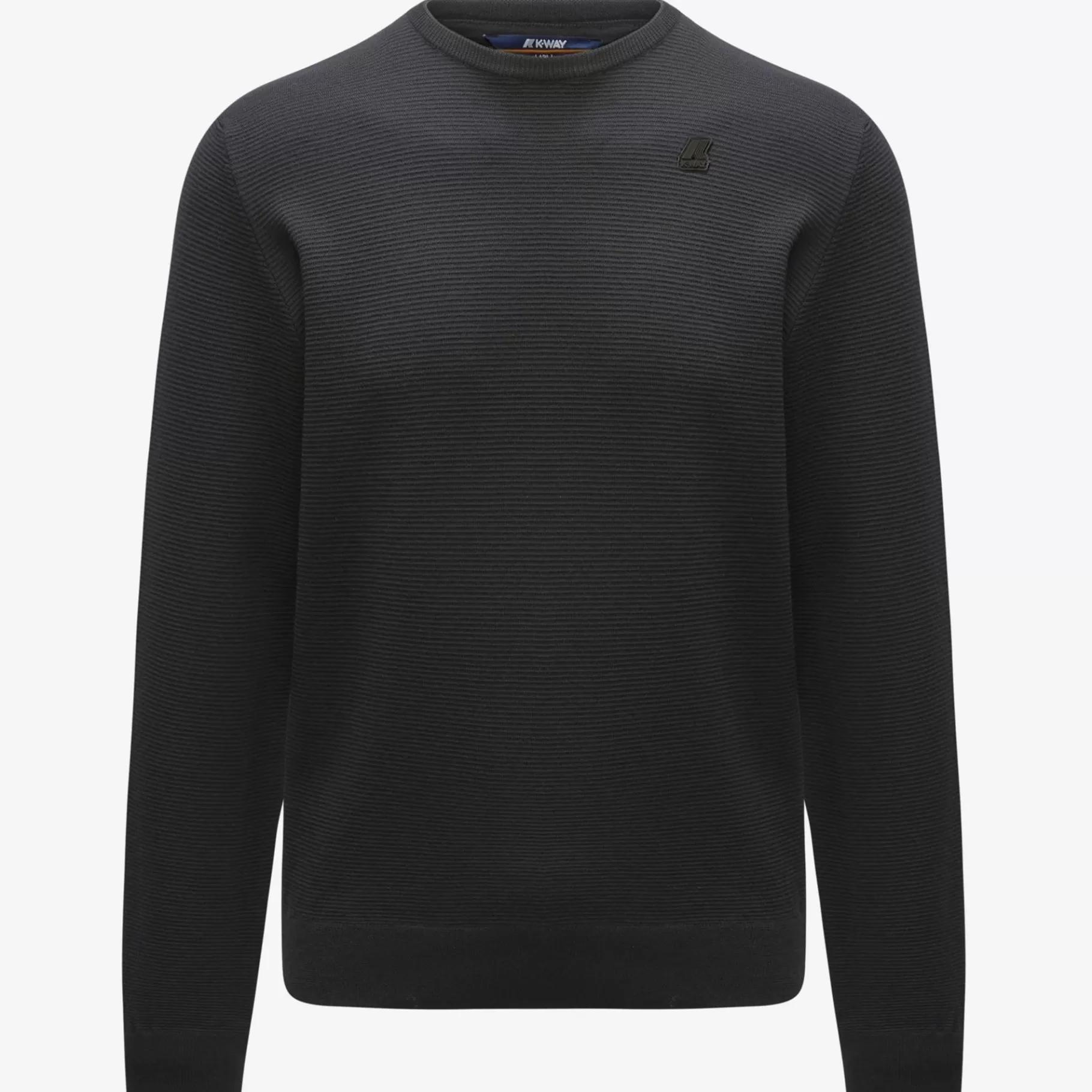 Jumpers & Pullovers*K-WAY Sebastien Easy Care - Knitwear - Pullover - Man - Black Pure