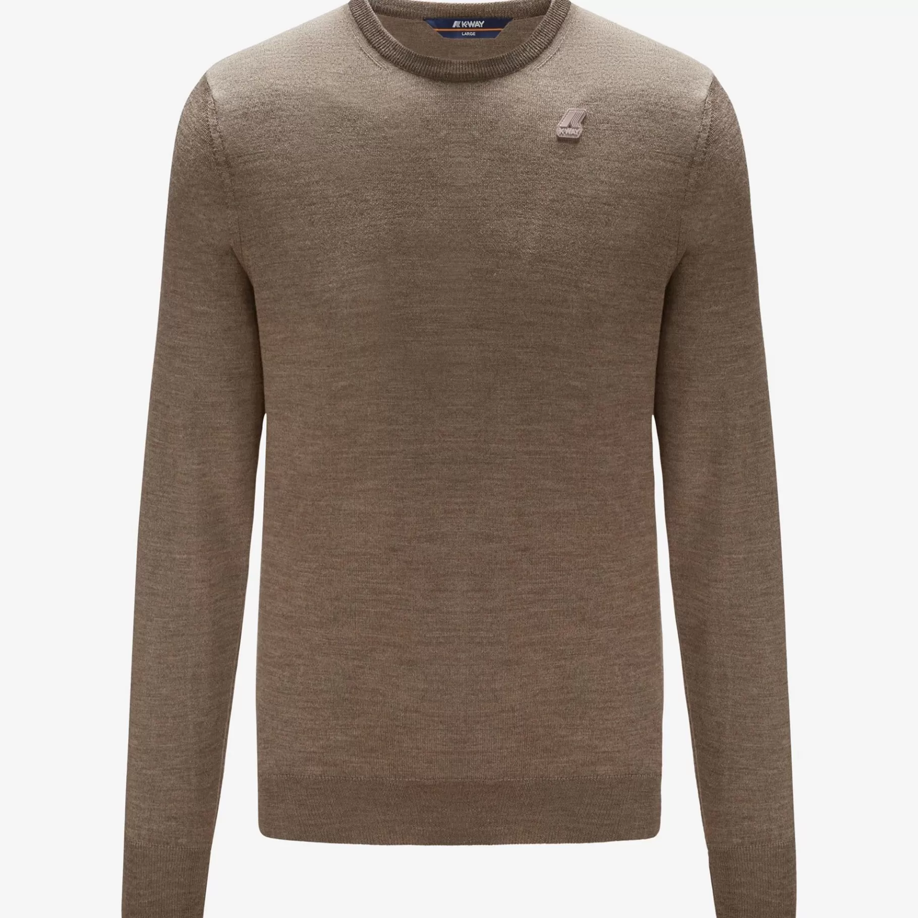 Jumpers & Pullovers*K-WAY Sebastien Merino - Knitwear - Pullover - Man - Beige Taupe