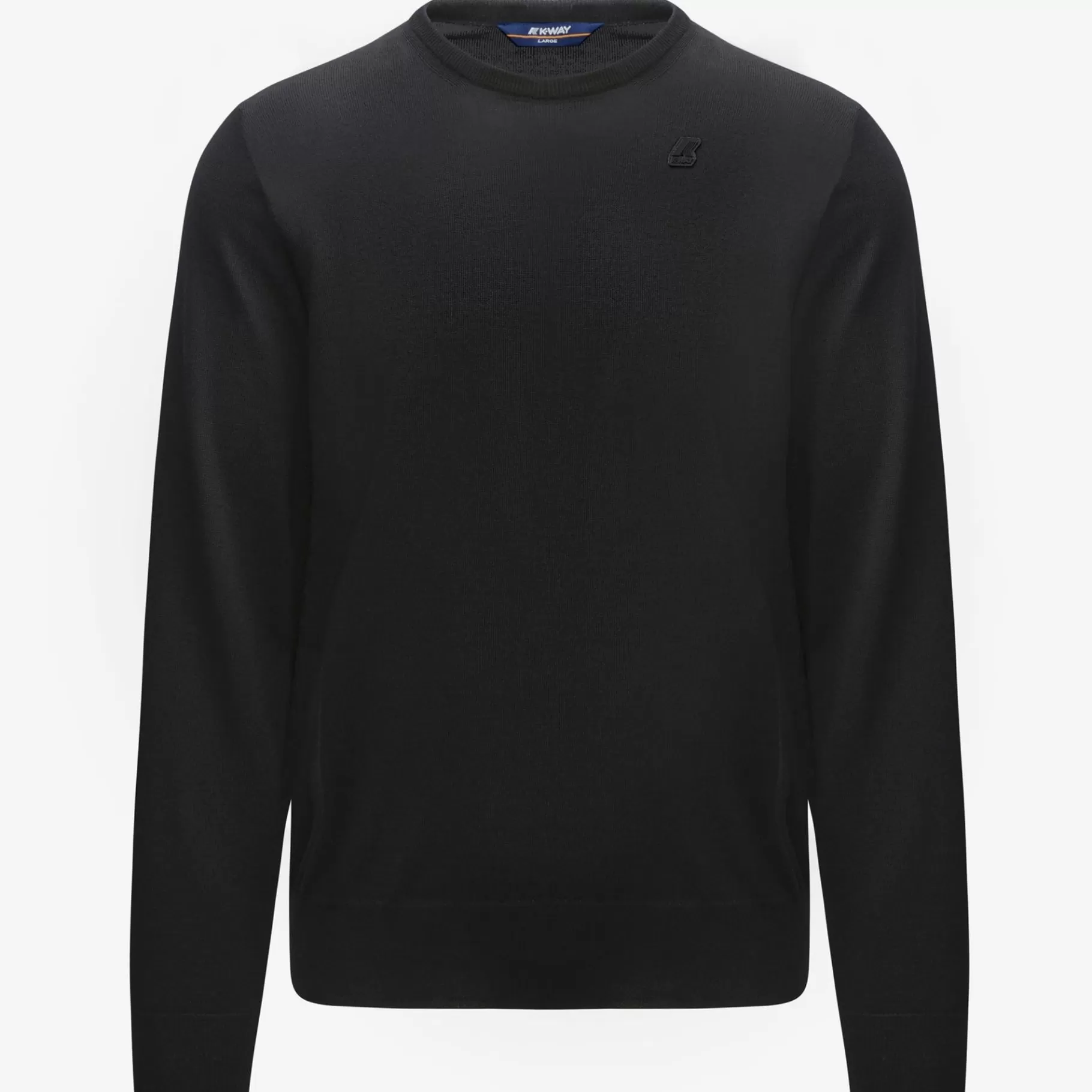 Jumpers & Pullovers*K-WAY Sebastien Merino - Knitwear - Pullover - Man - Black Pure