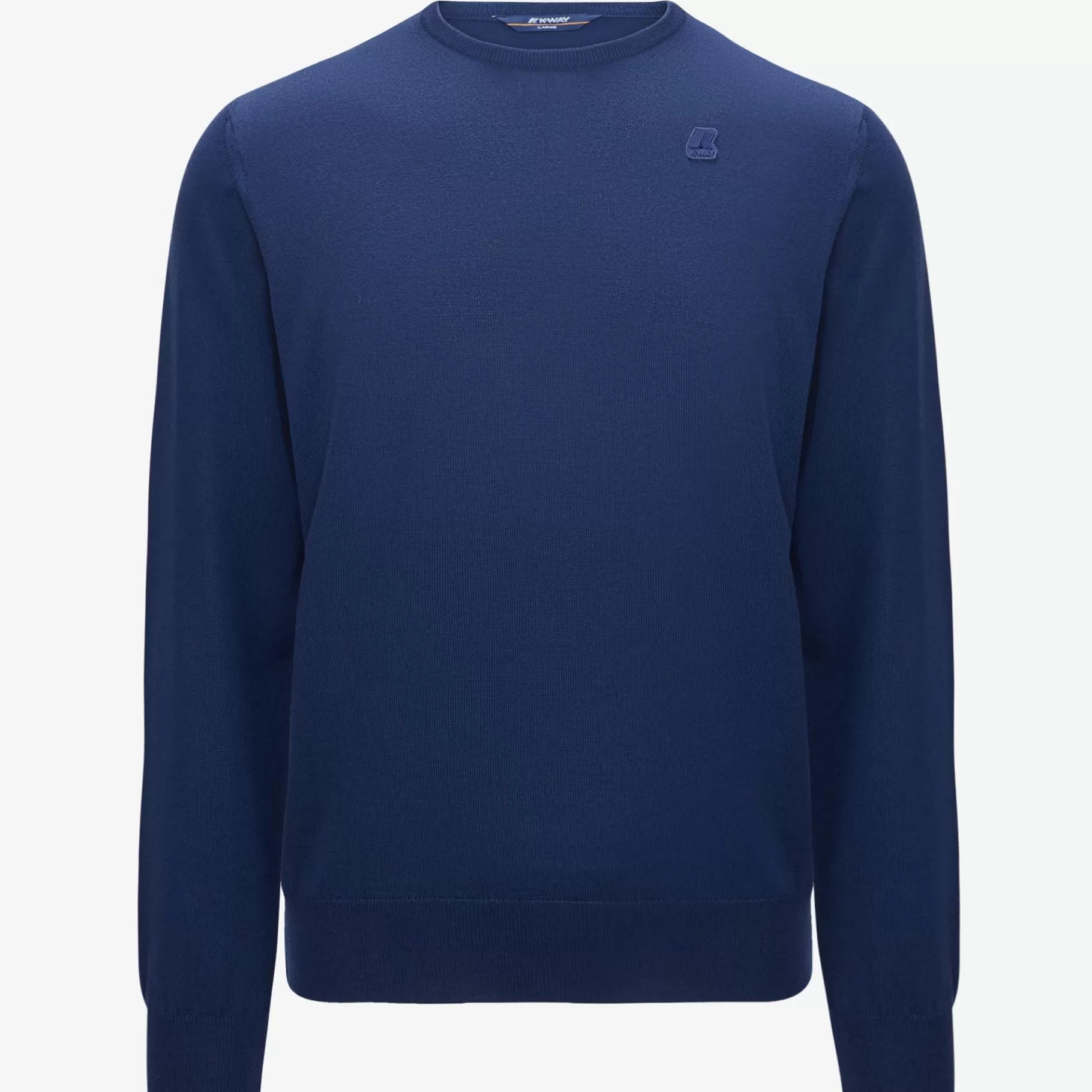 Jumpers & Pullovers*K-WAY Sebastien Merino - Knitwear - Pullover - Man - Blue Medieval