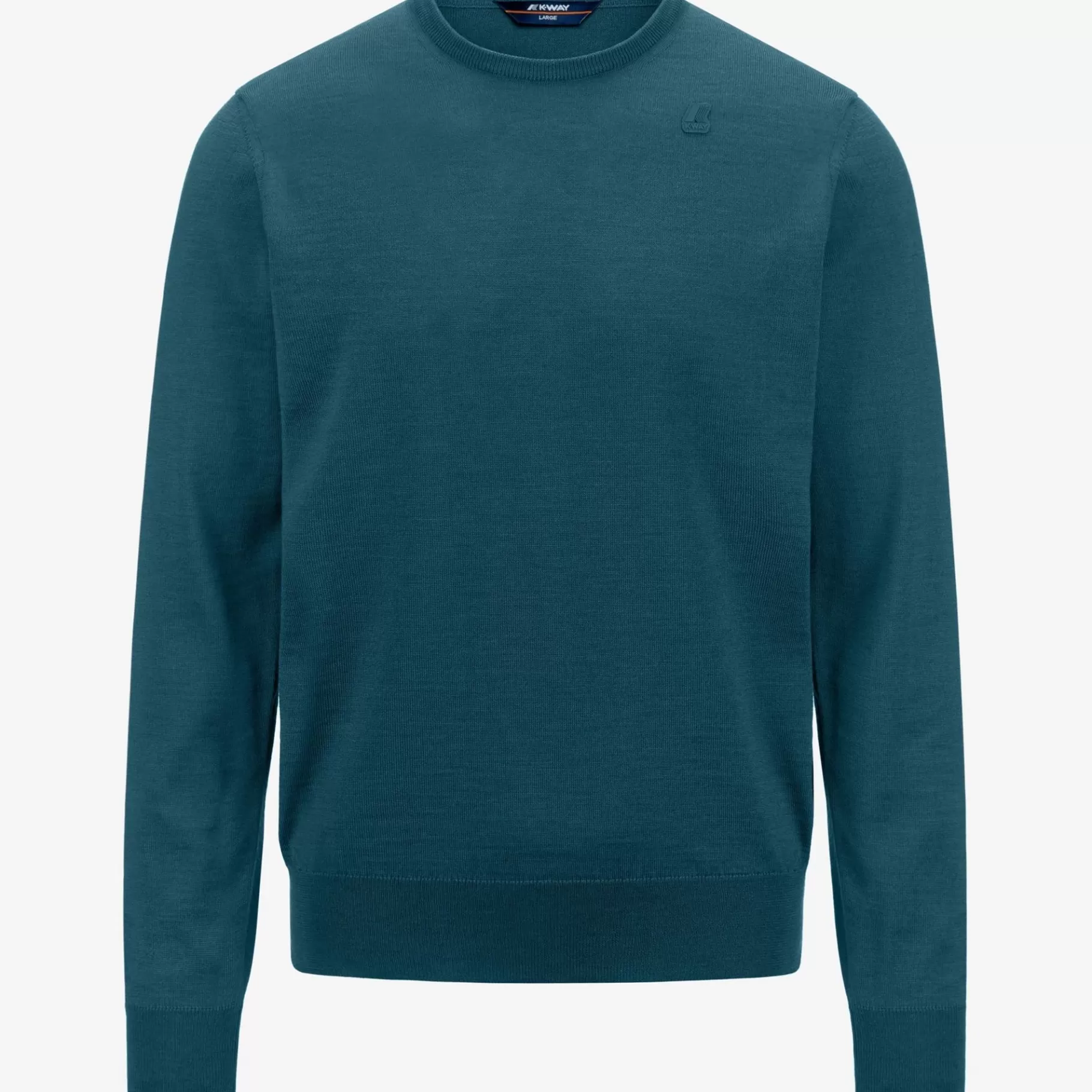 Jumpers & Pullovers*K-WAY Sebastien Merino - Knitwear - Pullover - Man - Green Teal