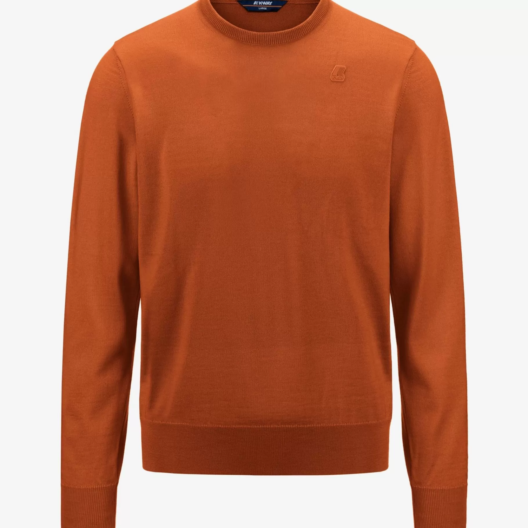 Jumpers & Pullovers*K-WAY Sebastien Merino - Knitwear - Pullover - Man - Orange Pumpkin