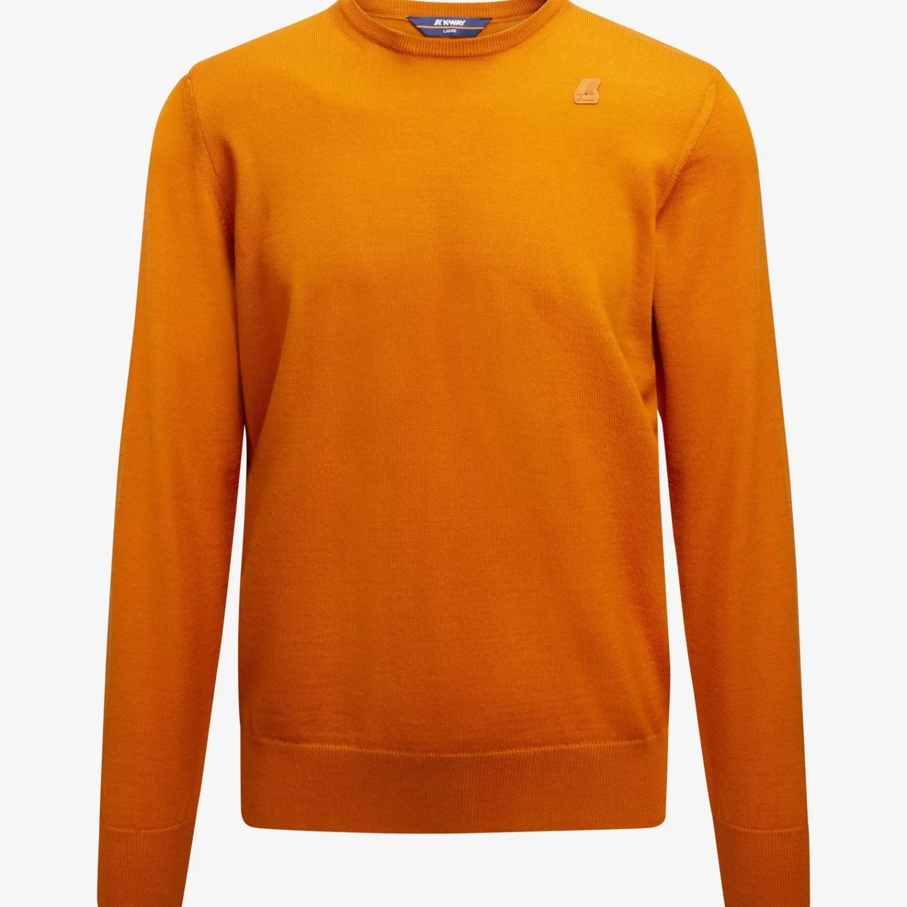 Jumpers & Pullovers*K-WAY Sebastien Merino - Knitwear - Pullover - Man - Orange Rust