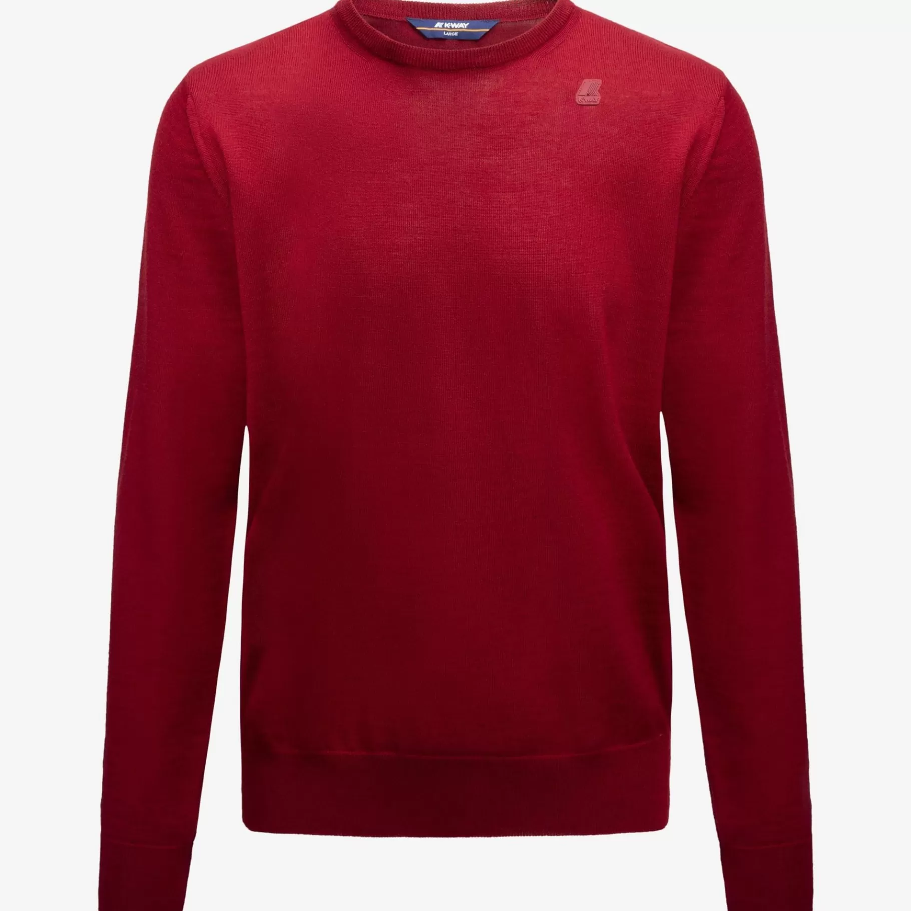 Jumpers & Pullovers*K-WAY Sebastien Merino - Knitwear - Pullover - Man - Red Dk Tomato