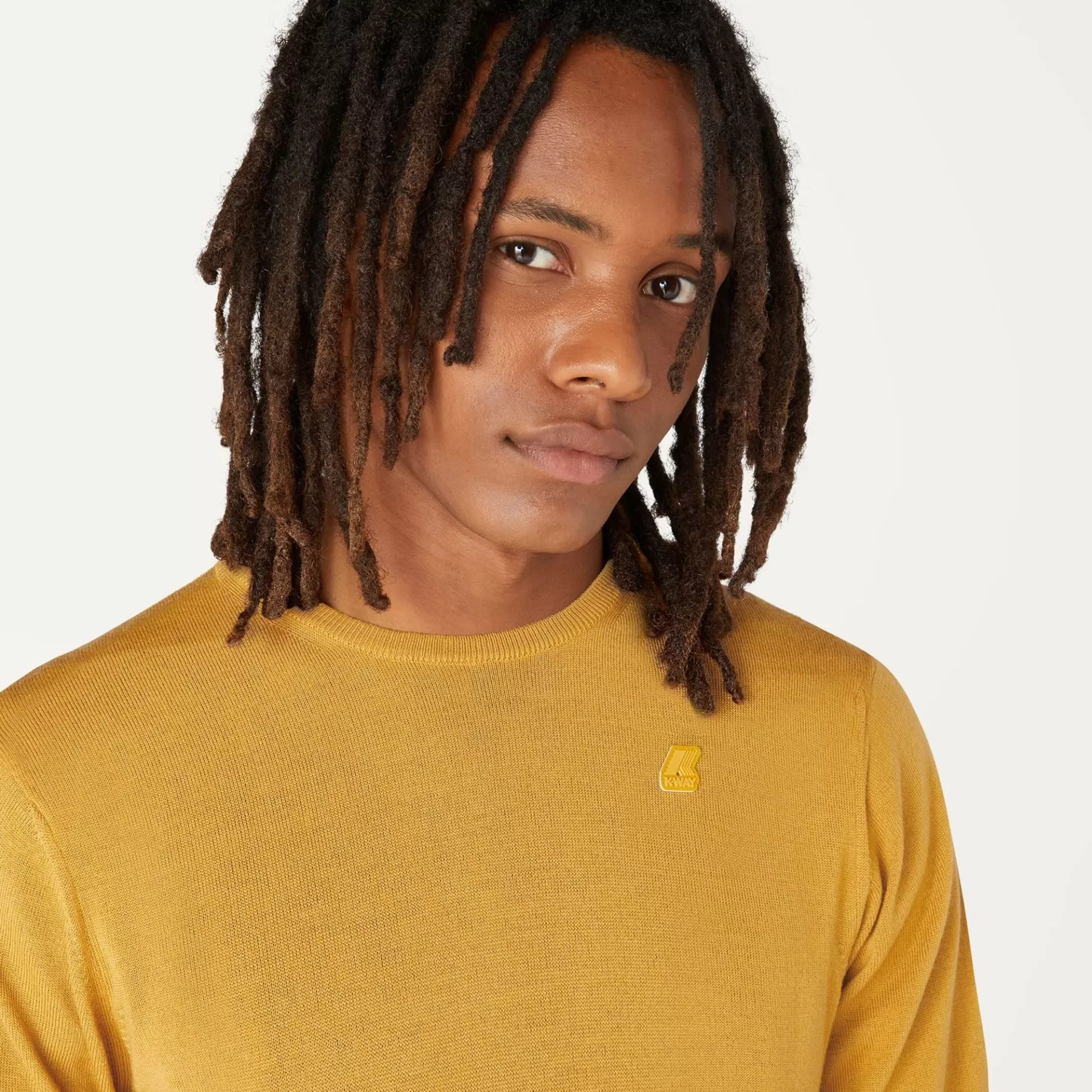 Jumpers & Pullovers*K-WAY Sebastien Merino - Knitwear - Pullover - Man - Yellow Sunflower