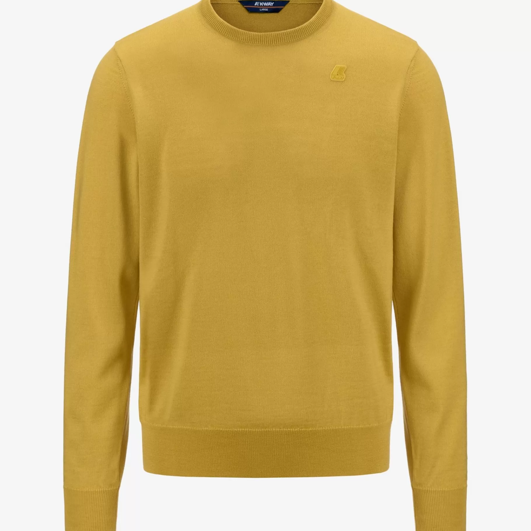 Jumpers & Pullovers*K-WAY Sebastien Merino - Knitwear - Pullover - Man - Yellow Zafferano