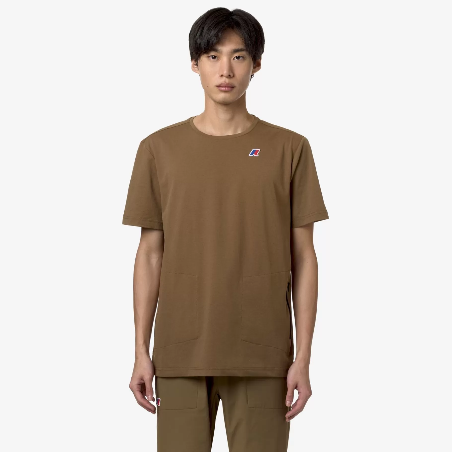 T-Shirt*K-WAY Seril Travel - T-Shirtstop - T-Shirt - Unisex - Brown Corda