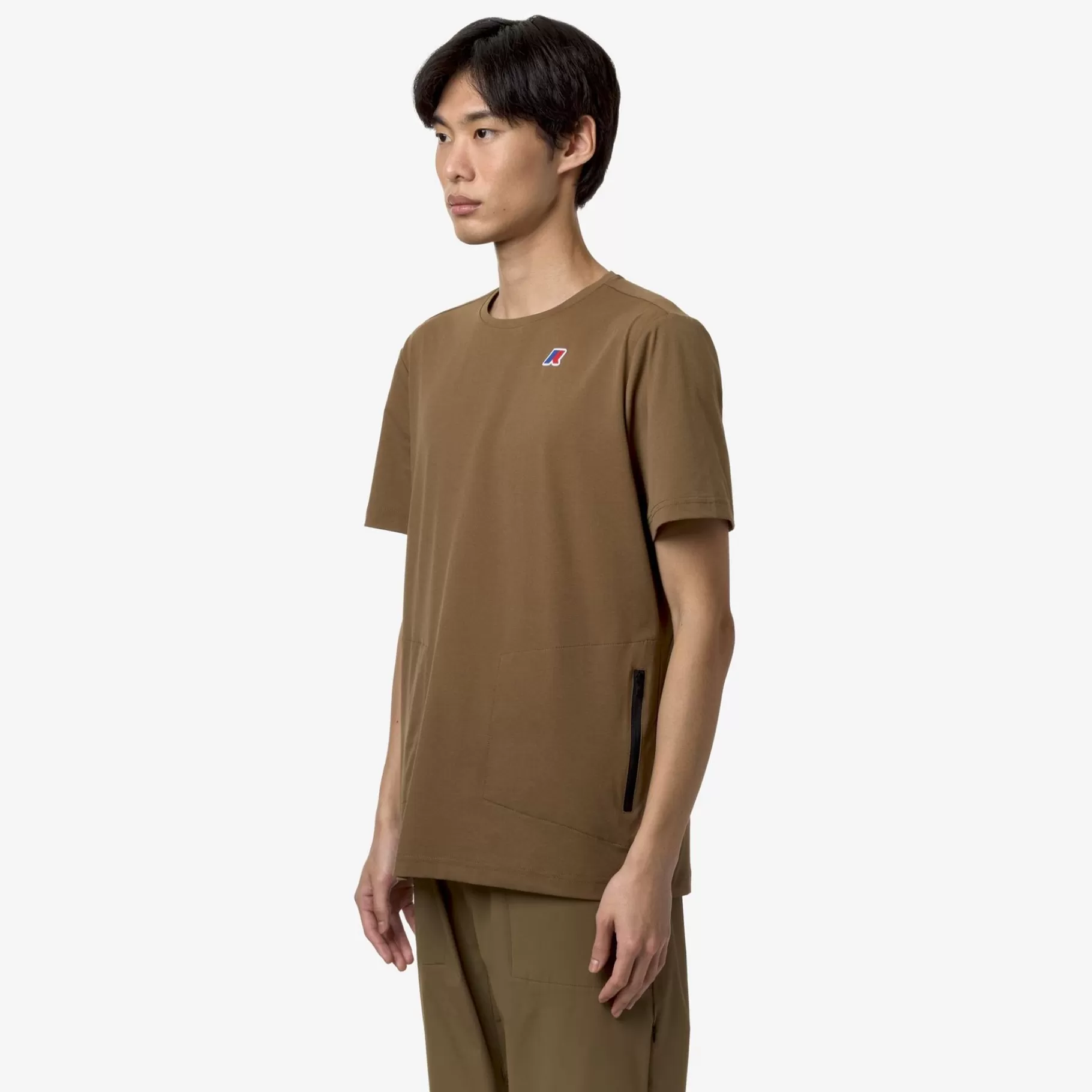 T-Shirt*K-WAY Seril Travel - T-Shirtstop - T-Shirt - Unisex - Brown Corda